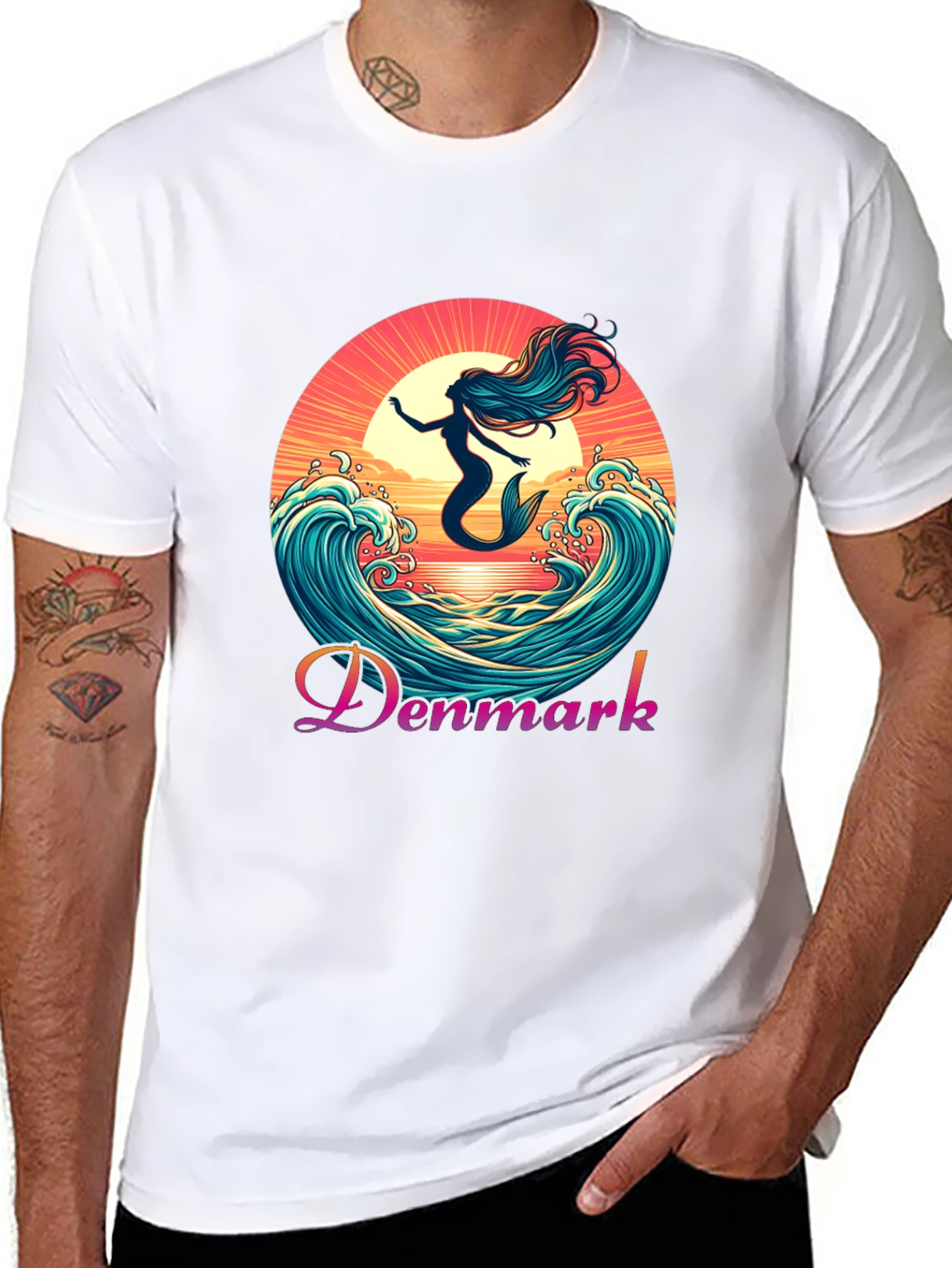 Denmark Mermaid T-Shirt