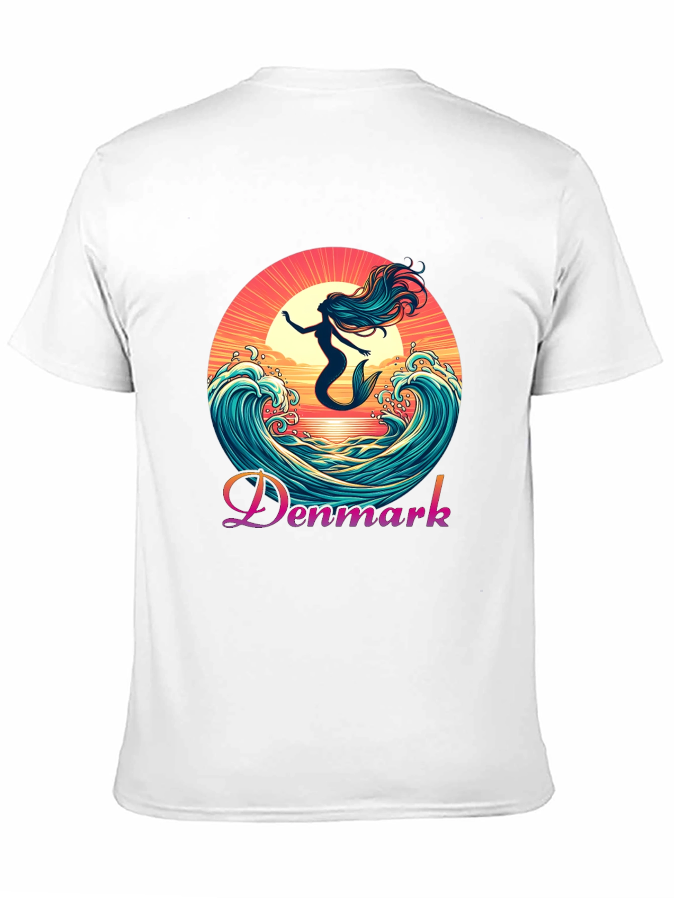 Denmark Mermaid T-Shirt