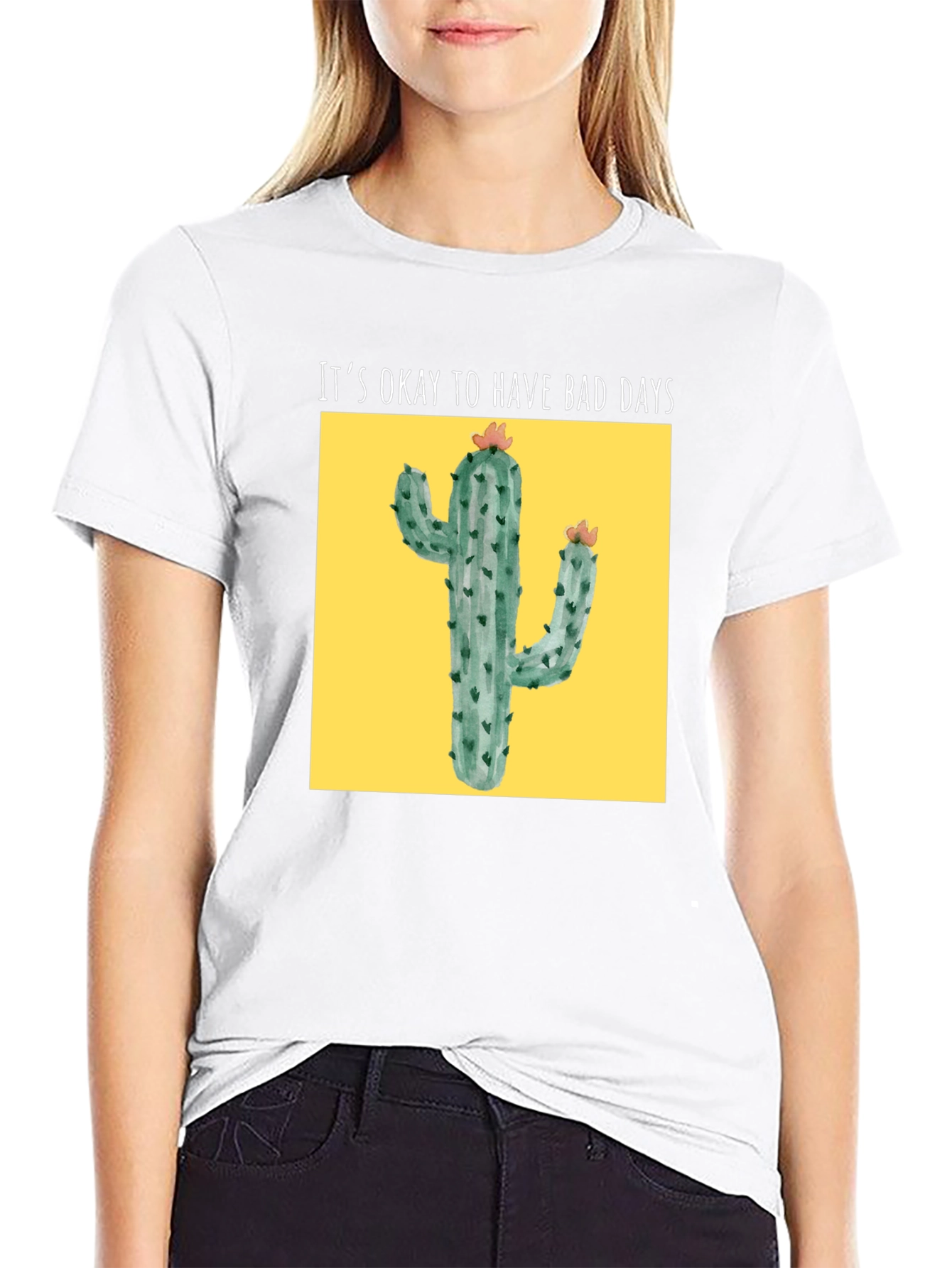 Cactus Bad Days T-Shirt - Comfort & Style