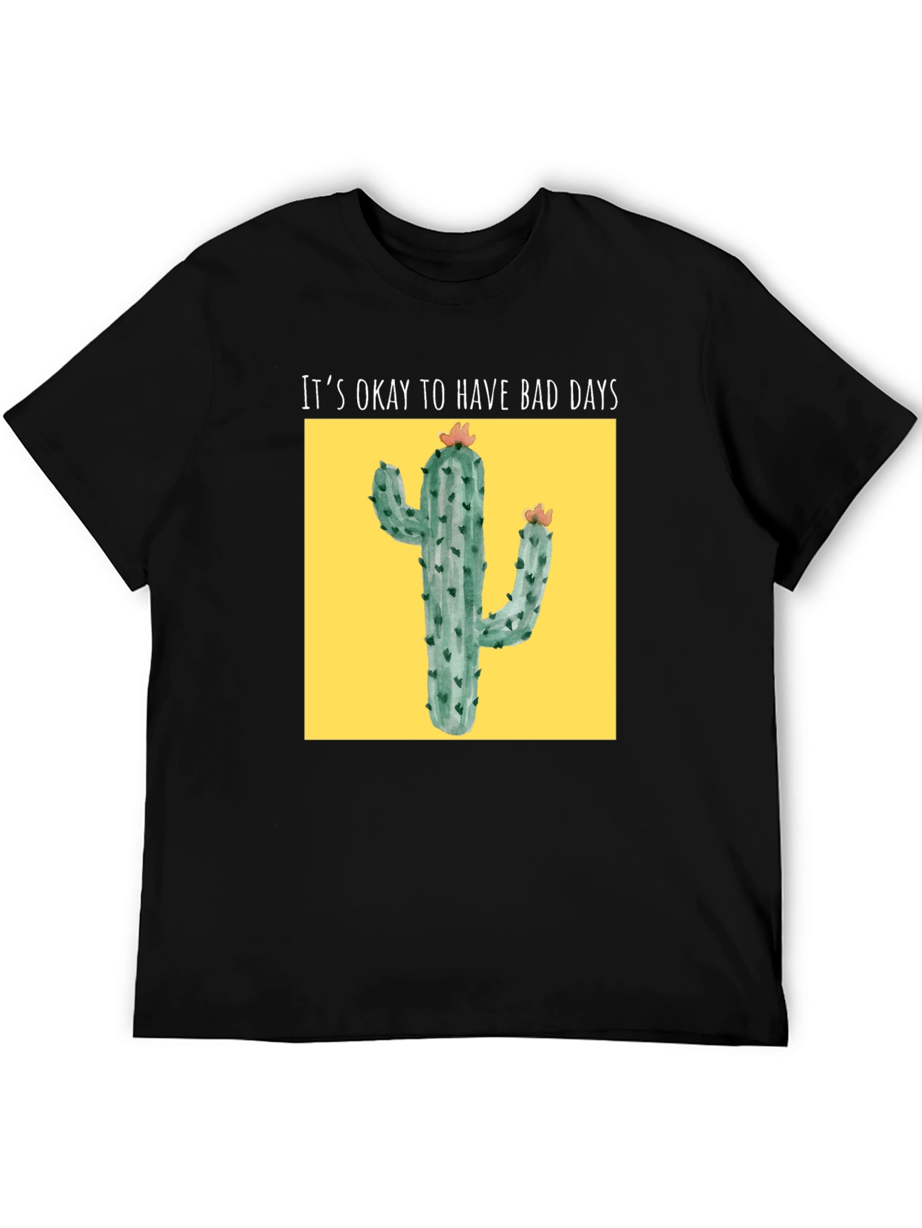 Cactus Bad Days T-Shirt - Comfort & Style