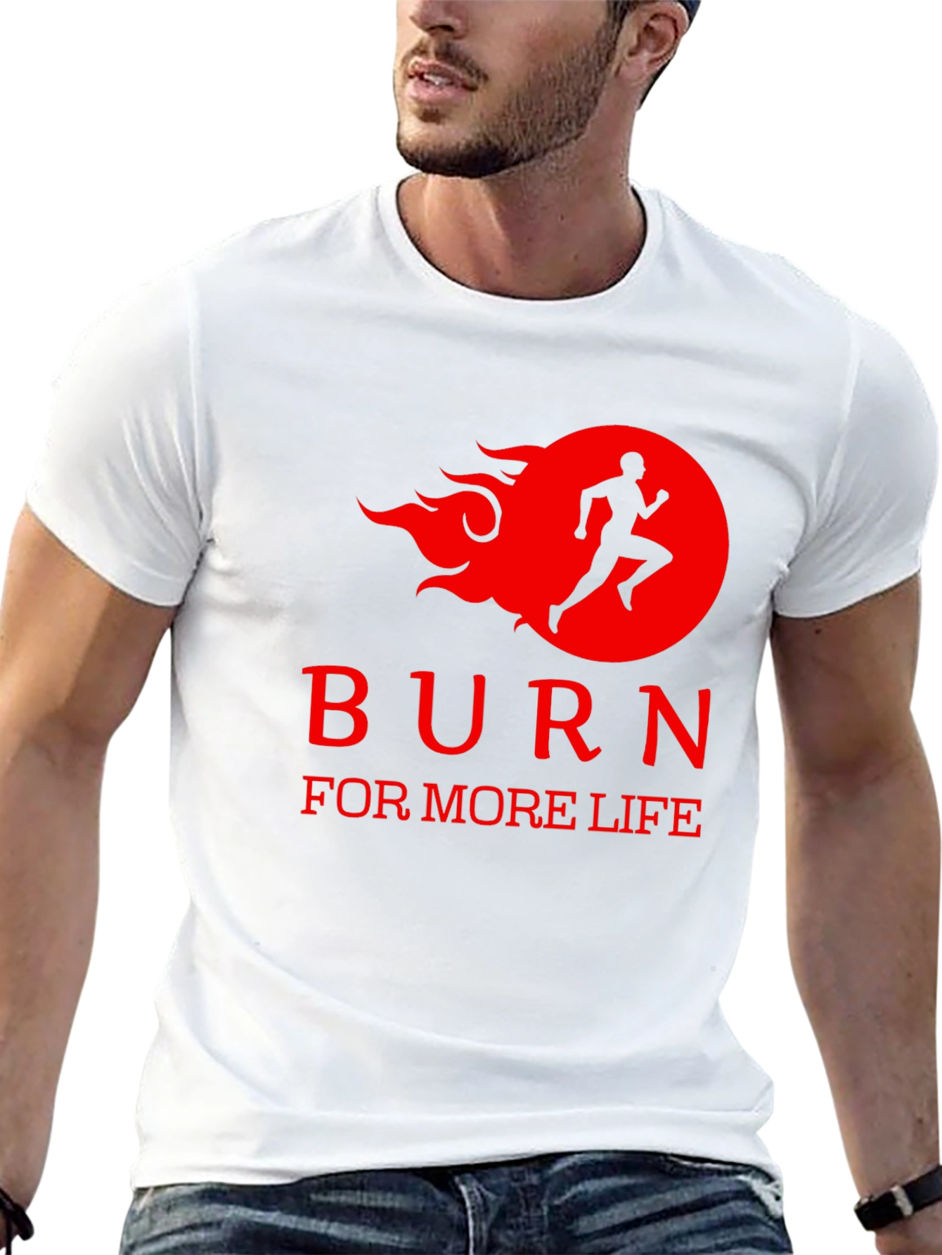 Burn For More Life Graphic Tee