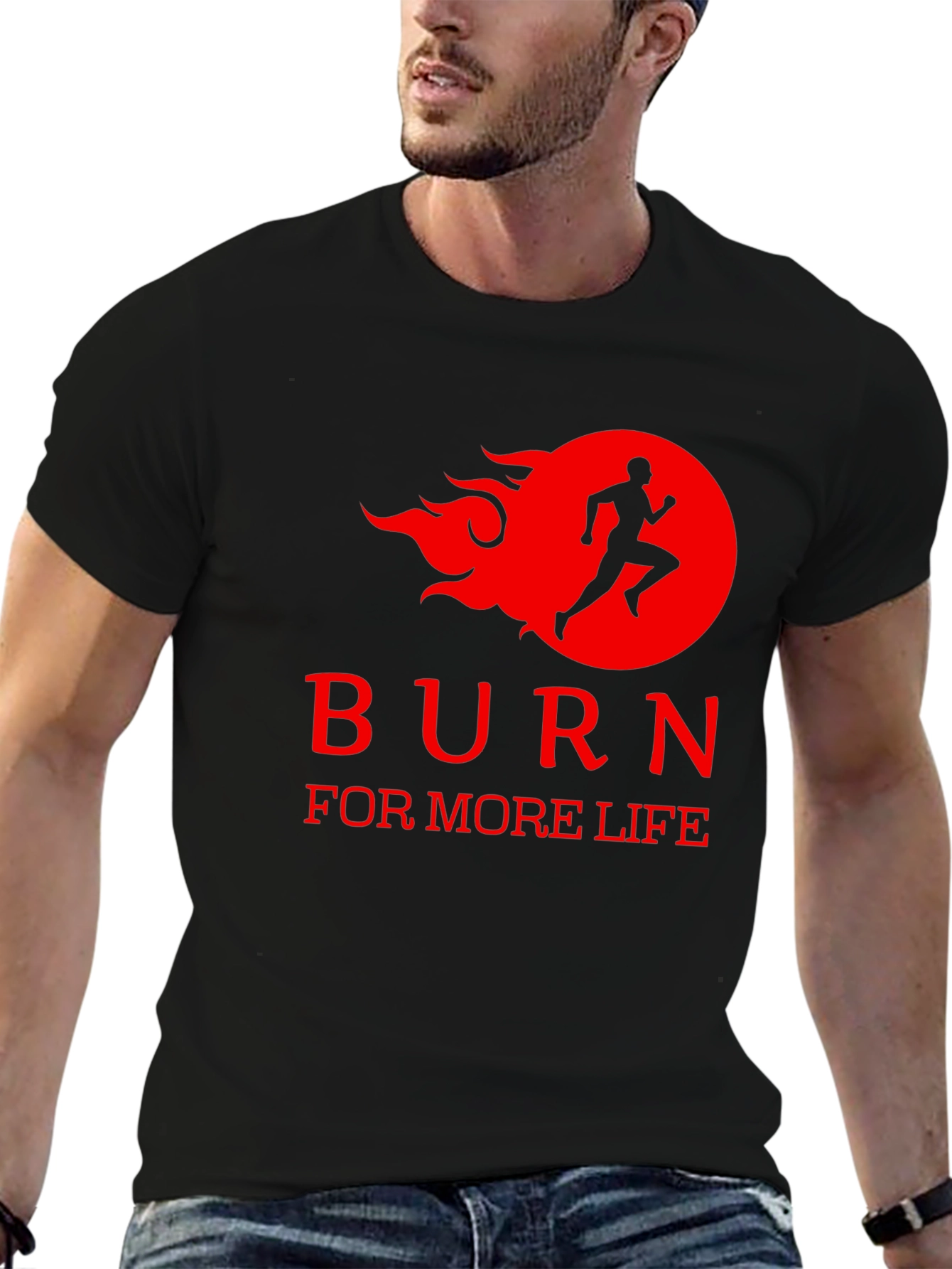 Burn For More Life Graphic Tee