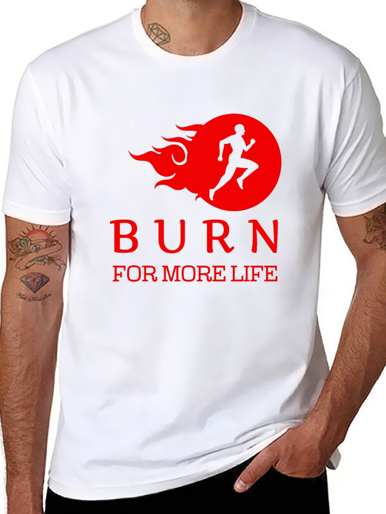 Burn For More Life Graphic Tee