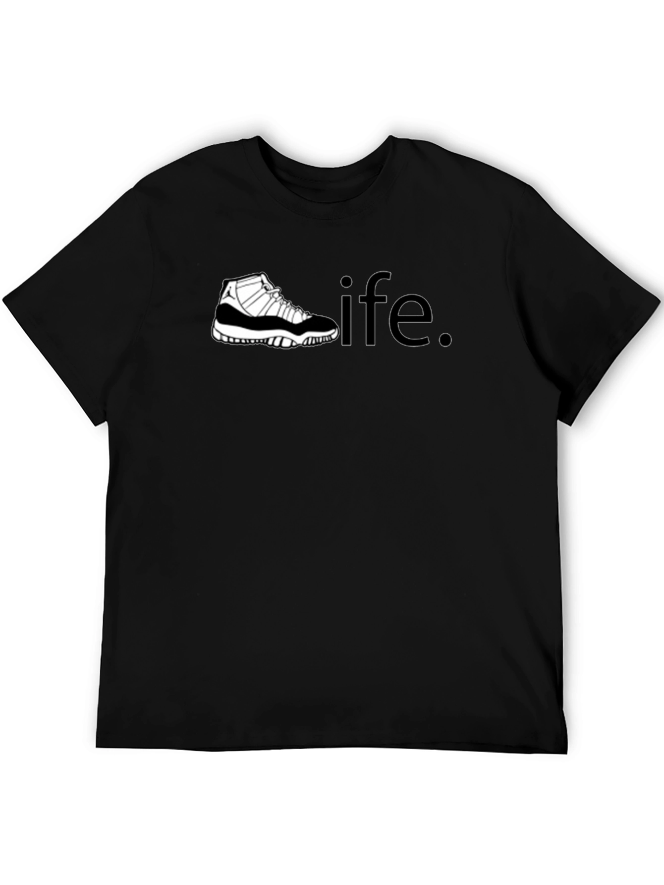 Sneaker Life T-Shirt - Black Graphic Tee