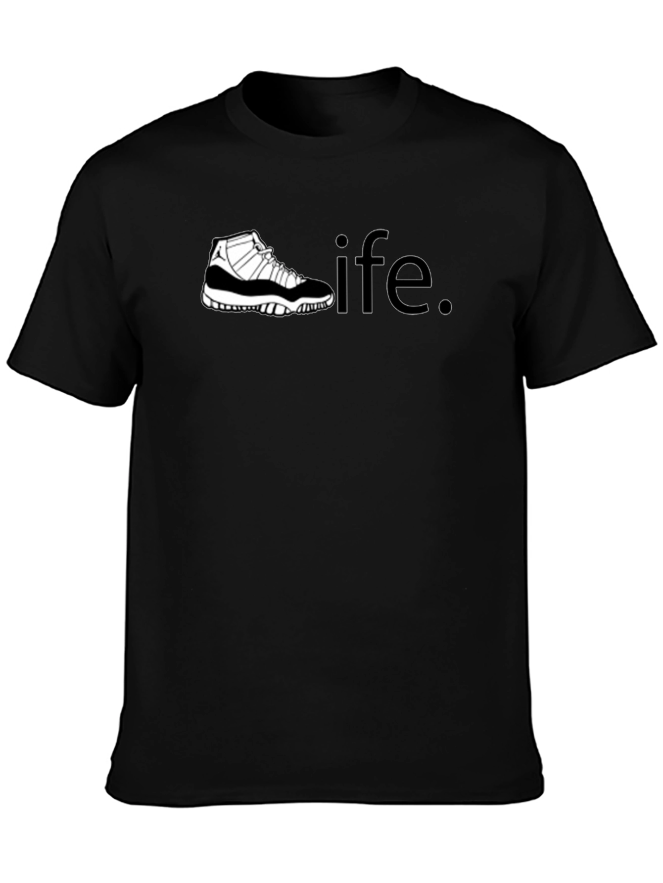 Sneaker Life T-Shirt - Black Graphic Tee
