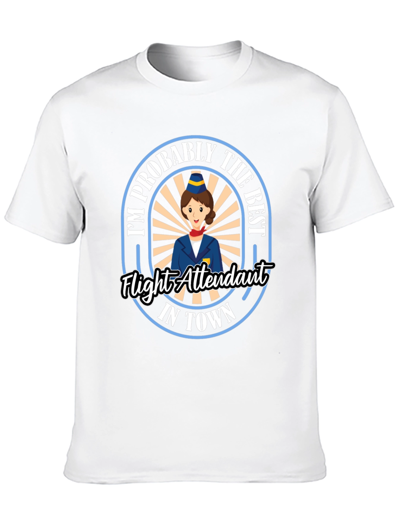 Best Flight Attendant T-Shirt