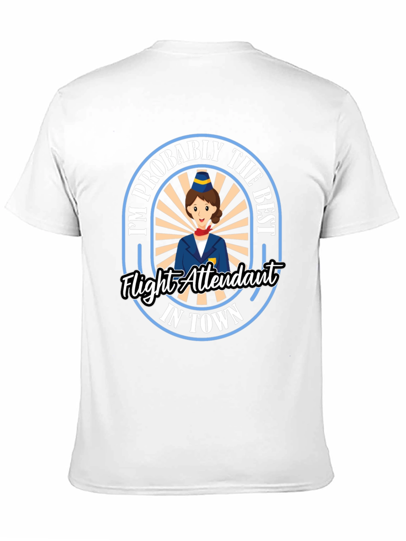 Best Flight Attendant T-Shirt