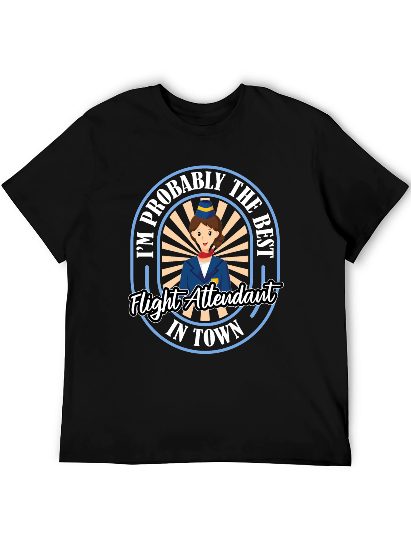 Best Flight Attendant T-Shirt