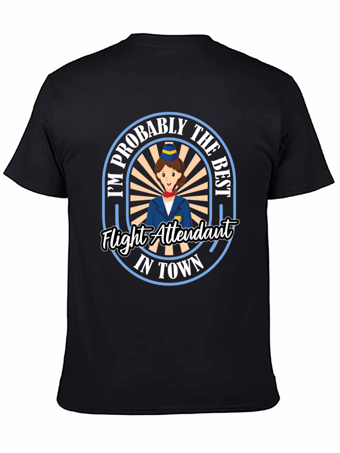 Best Flight Attendant T-Shirt
