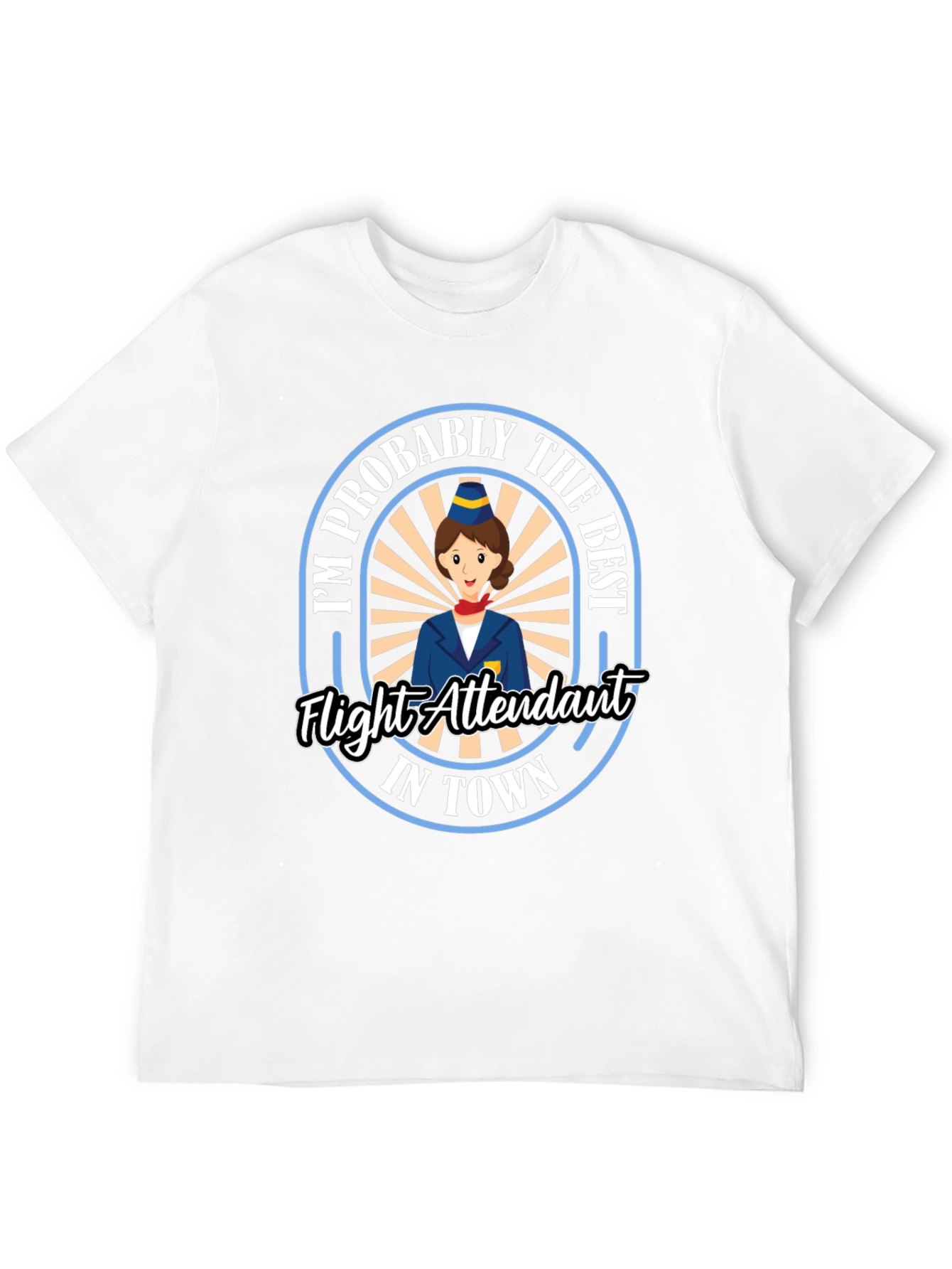 Best Flight Attendant T-Shirt