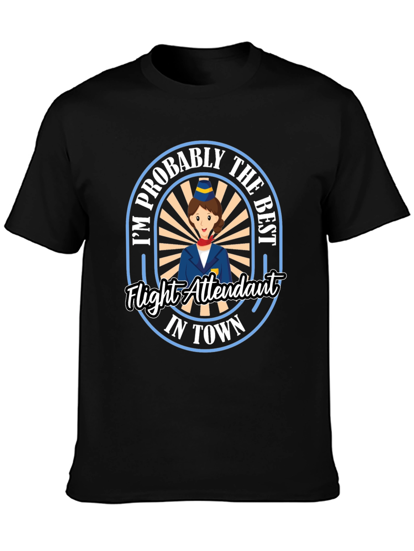 Best Flight Attendant T-Shirt