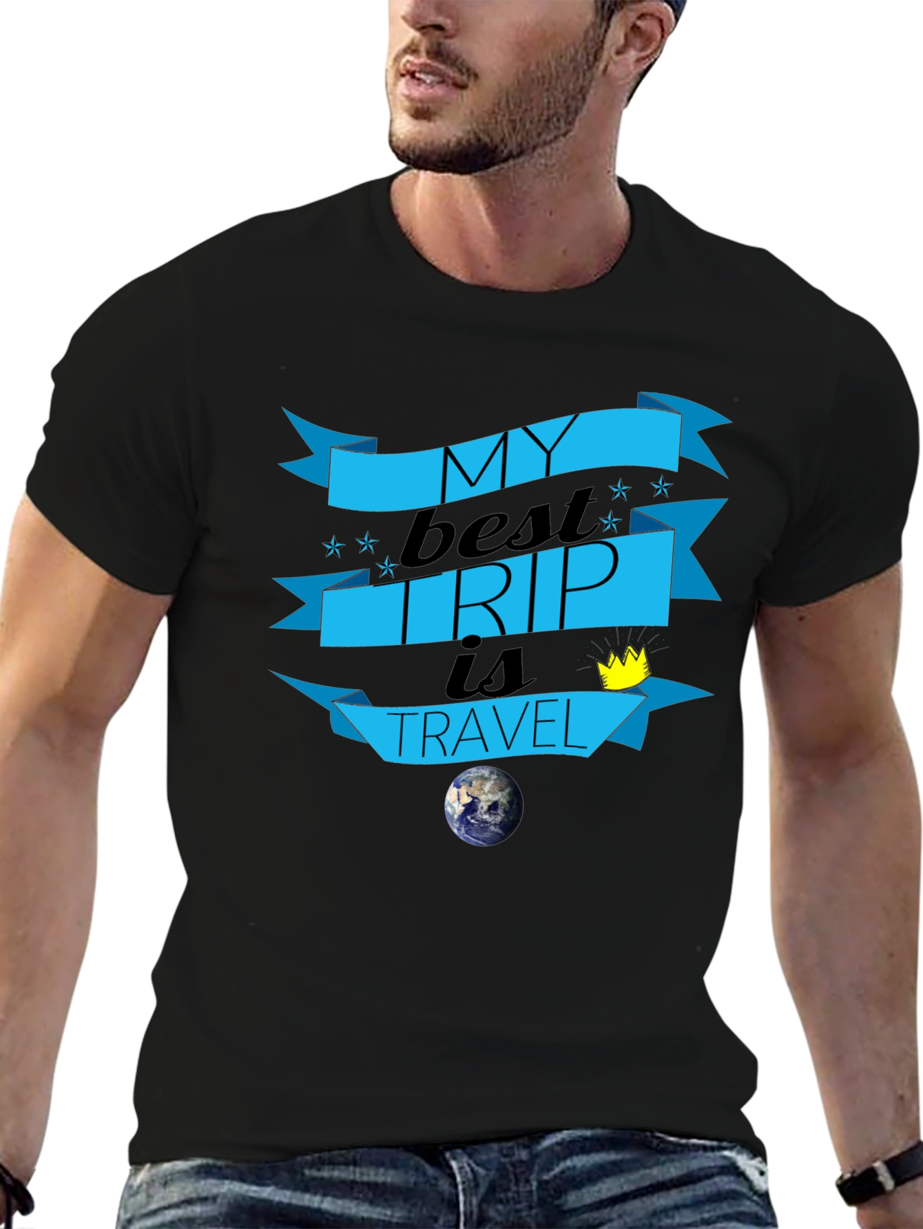 My Best Trip is Travel Graphic T-Shirt