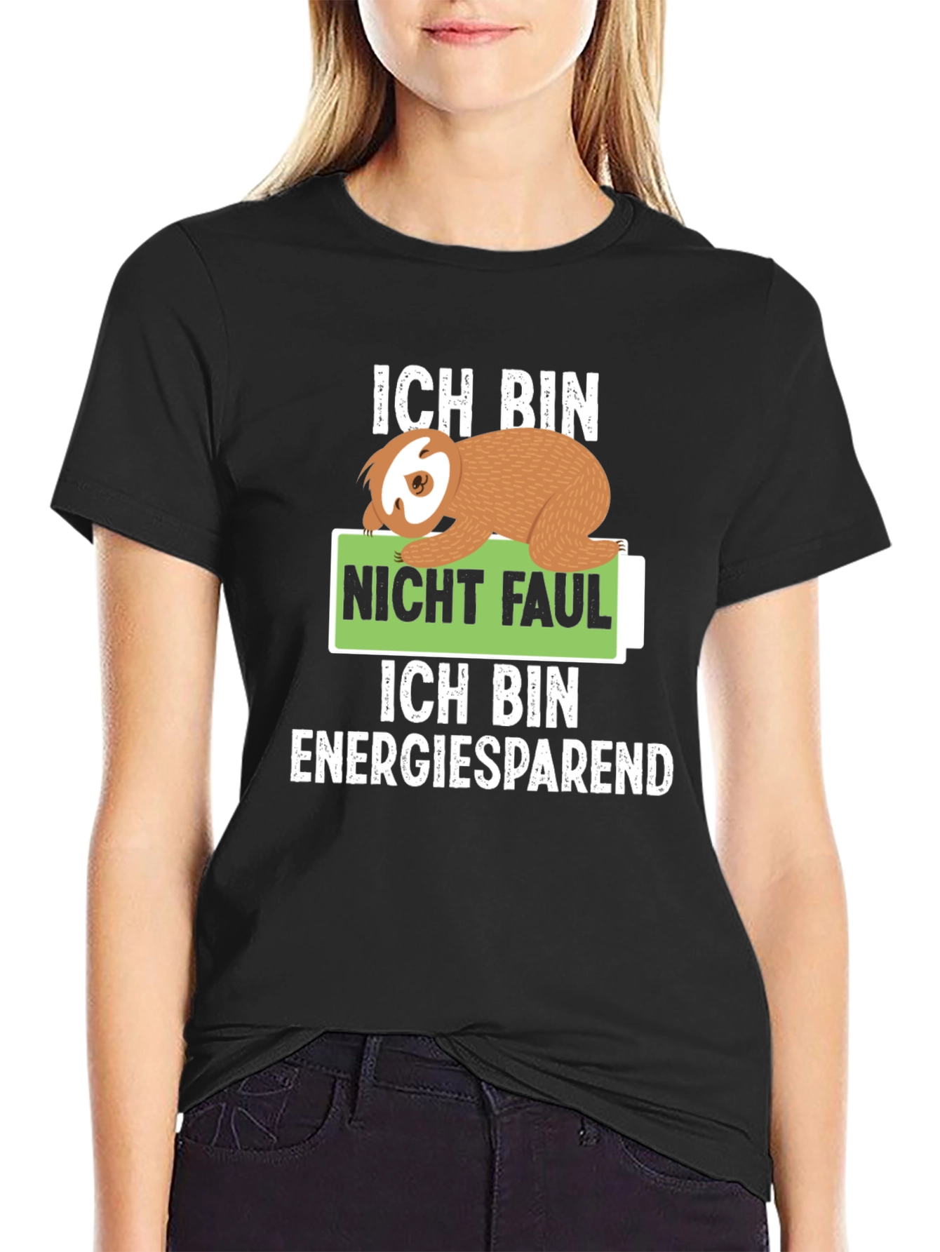 Funny Sloth Lazy Energy Saver T-Shirt