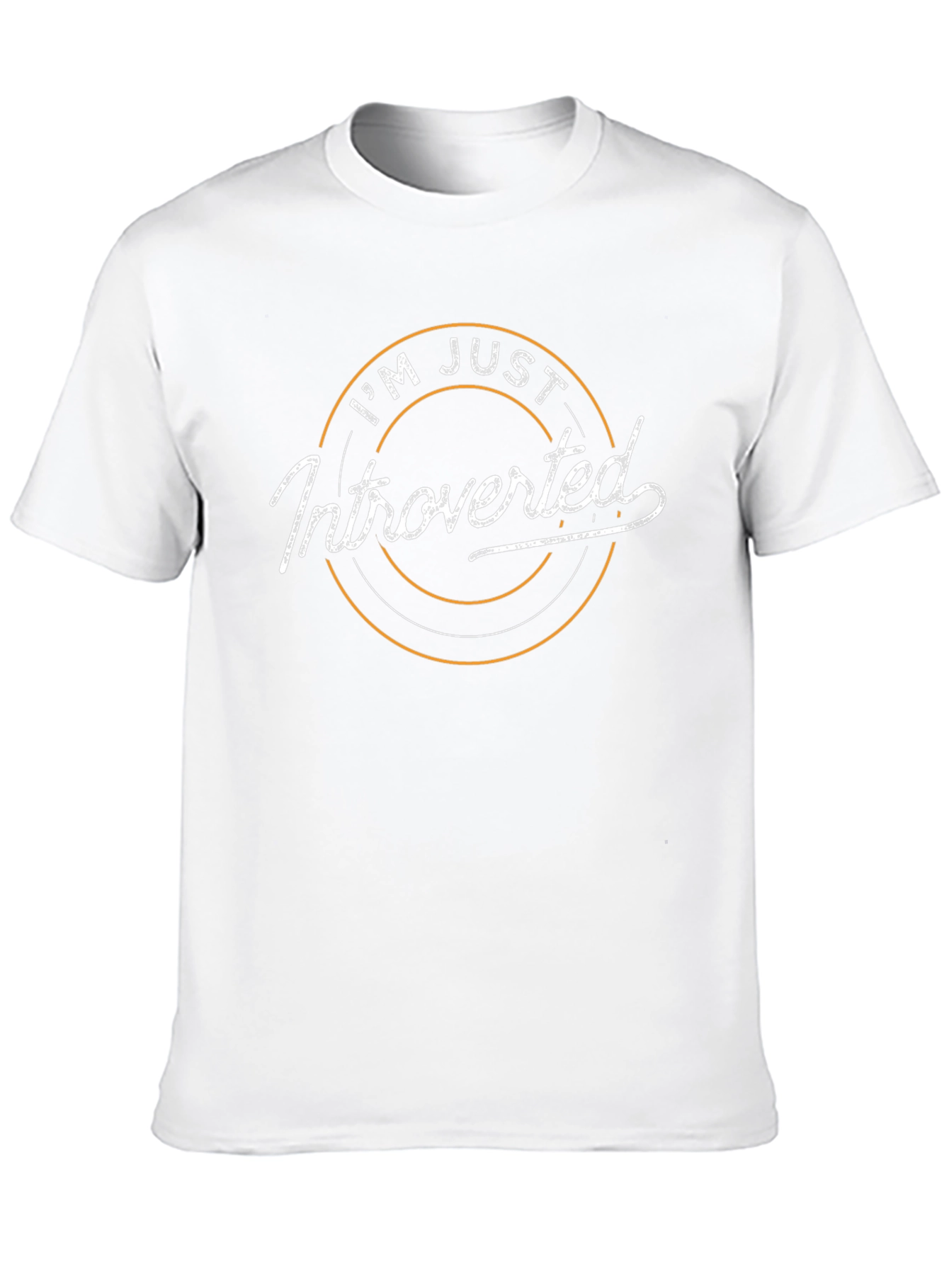 Introverted Graphic Tee - Soft Cotton Blend