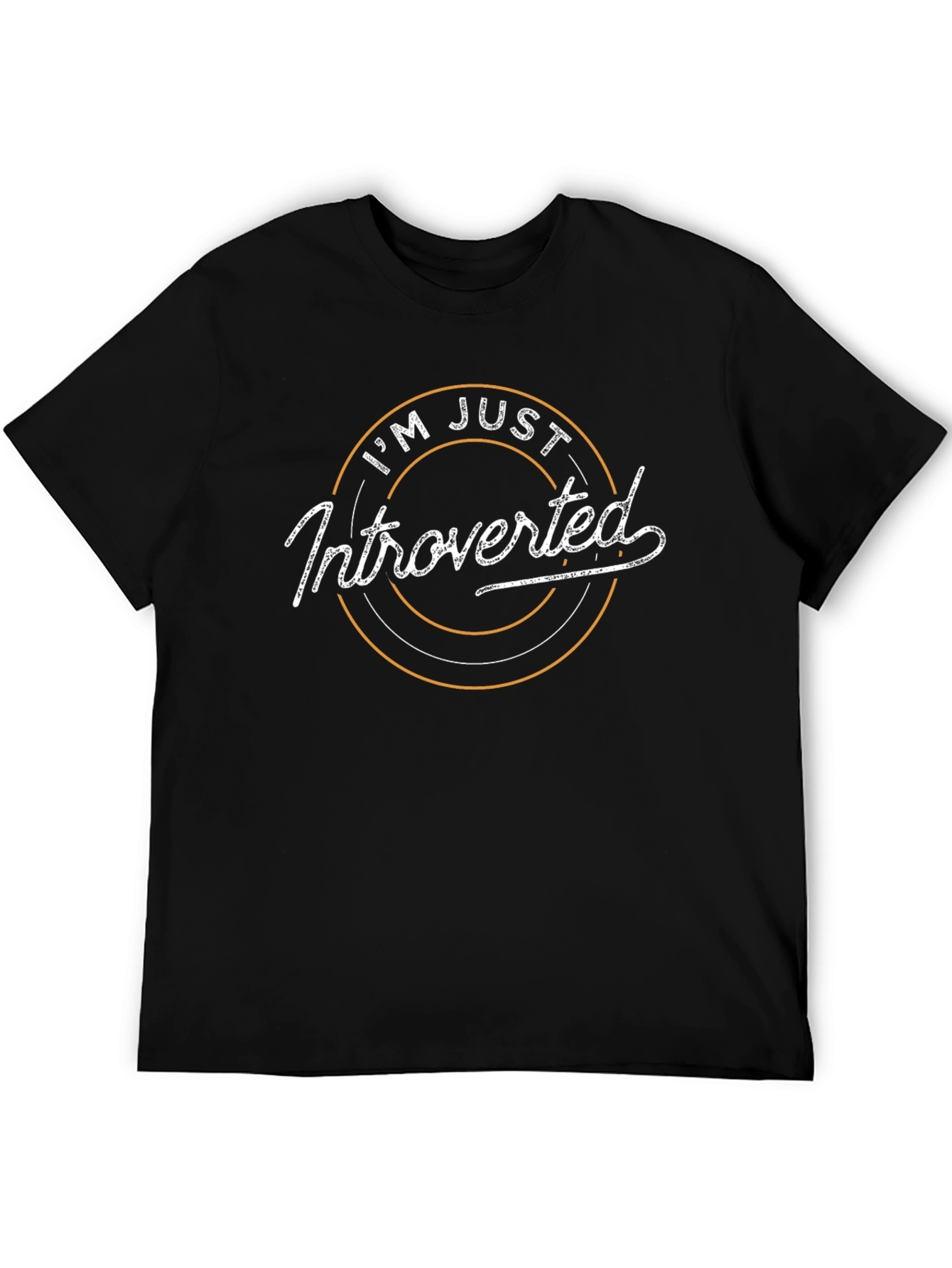 Introverted Graphic Tee - Soft Cotton Blend