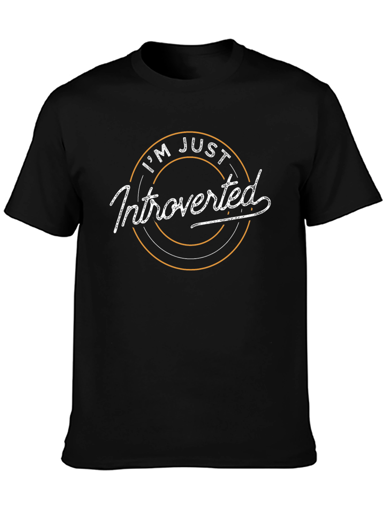 Introverted Graphic Tee - Soft Cotton Blend