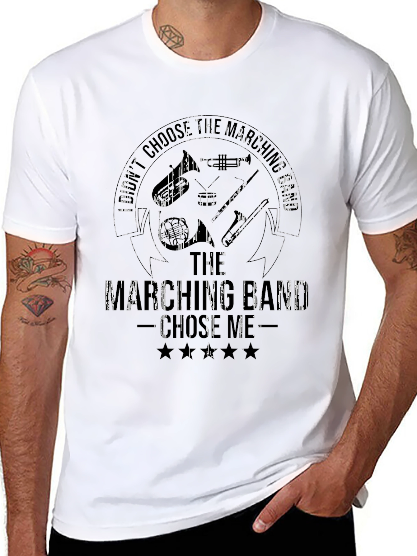Marching Band T-Shirt - I Didnt Choose...