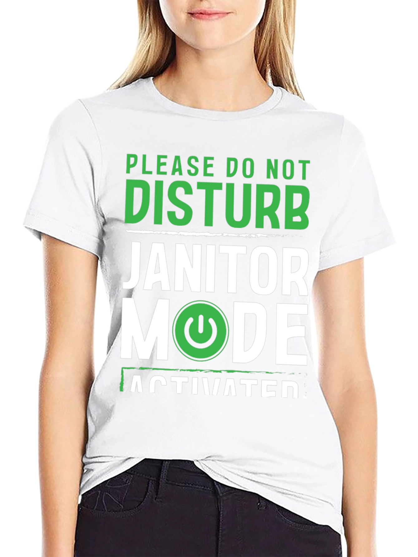 Janitor Mode Activated Graphic T-Shirt