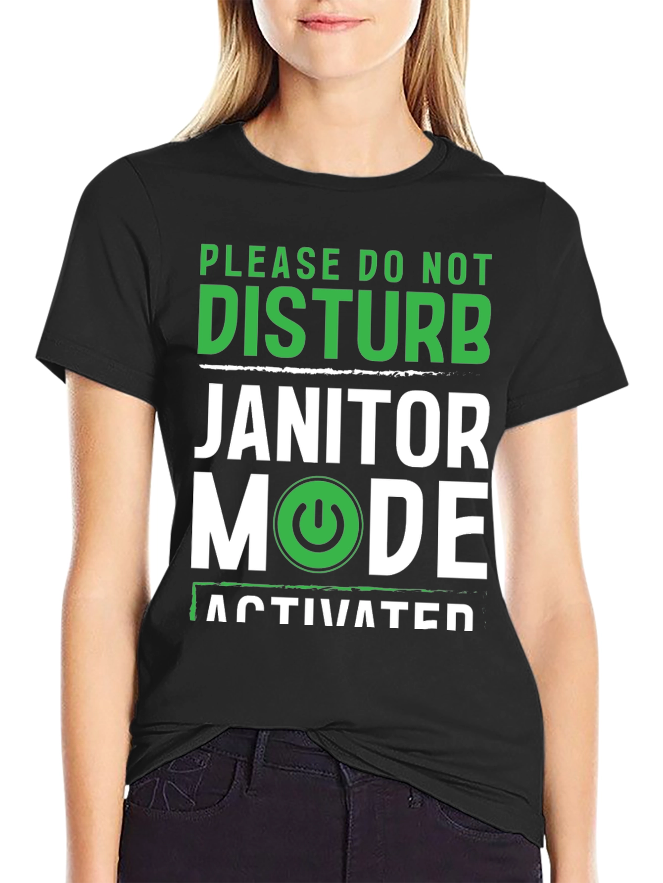 Janitor Mode Activated Graphic T-Shirt