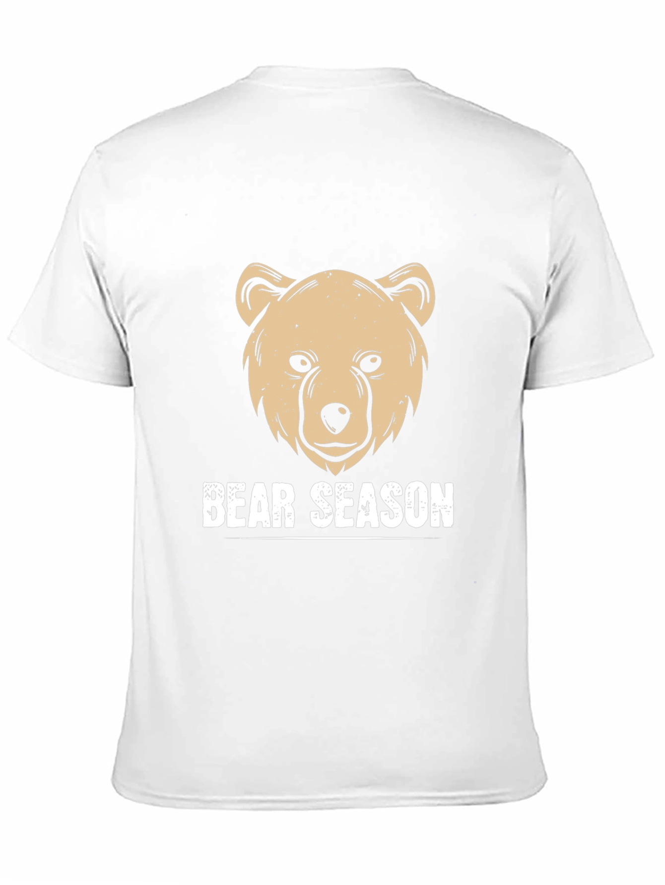 Bear Season Graphic Tee - Black Casual Shirt