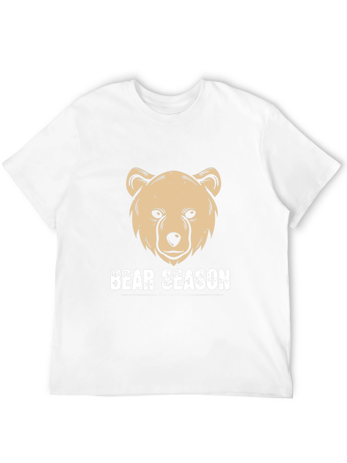 Bear Season Graphic Tee - Black Casual Shirt