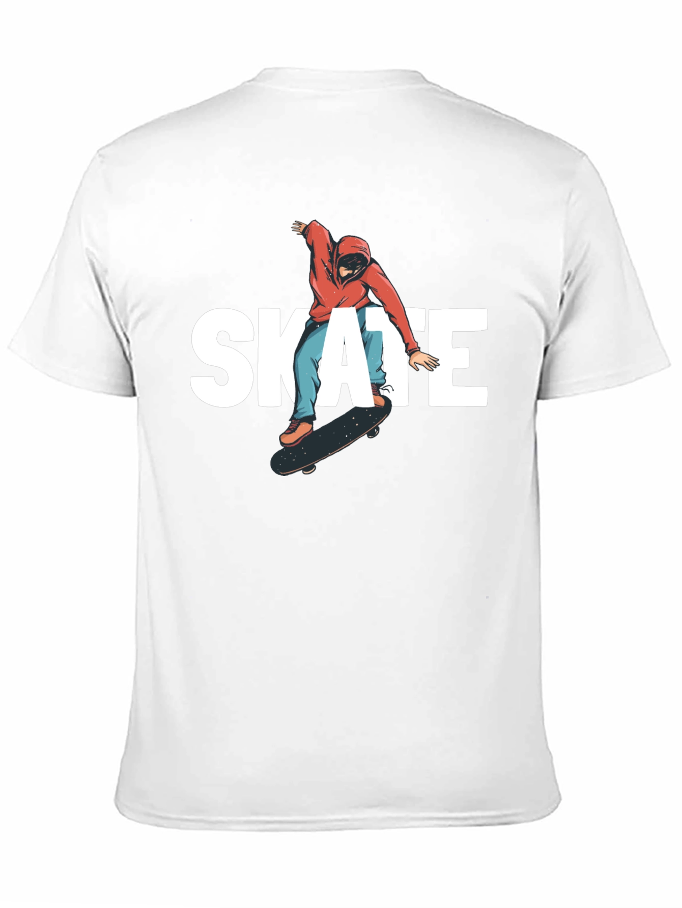 Skate T-Shirt - Black Graphic Tee