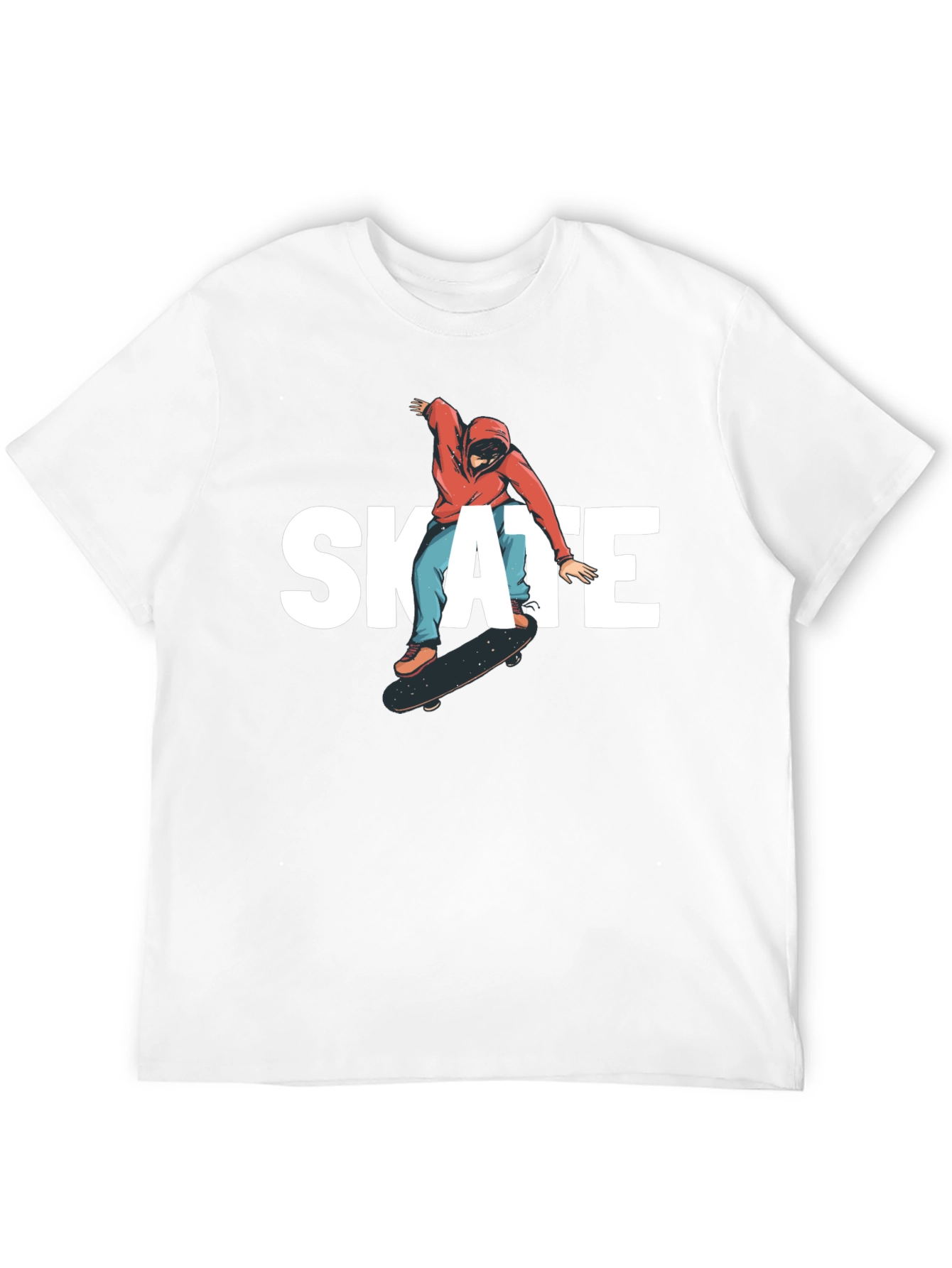 Skate T-Shirt - Black Graphic Tee