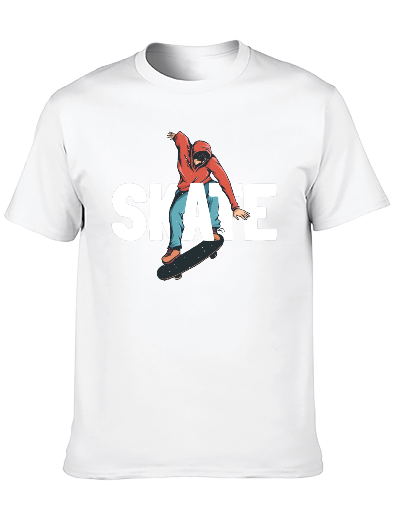Skate T-Shirt - Black Graphic Tee