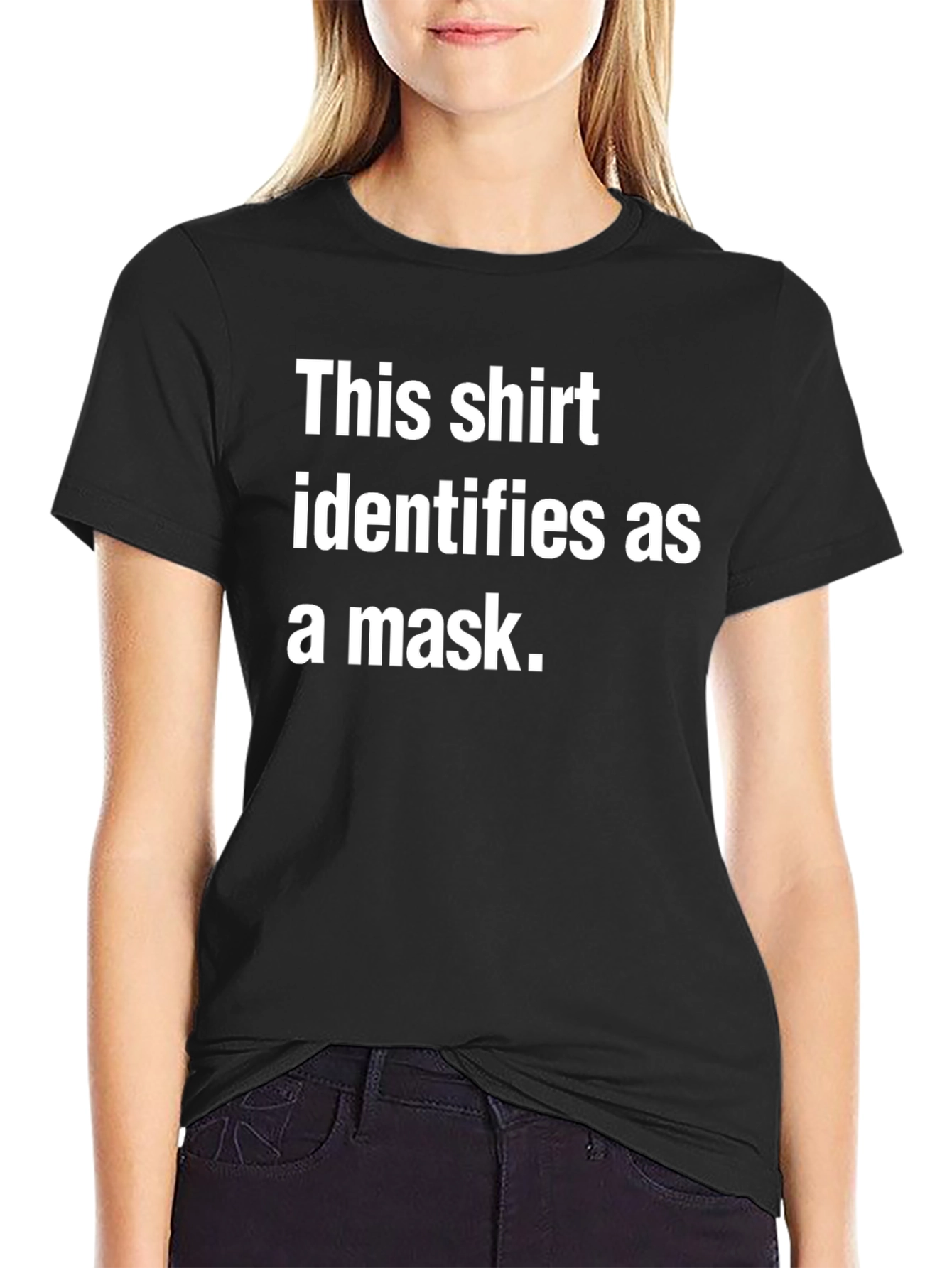 Funny Mask T-Shirt - Statement Tee