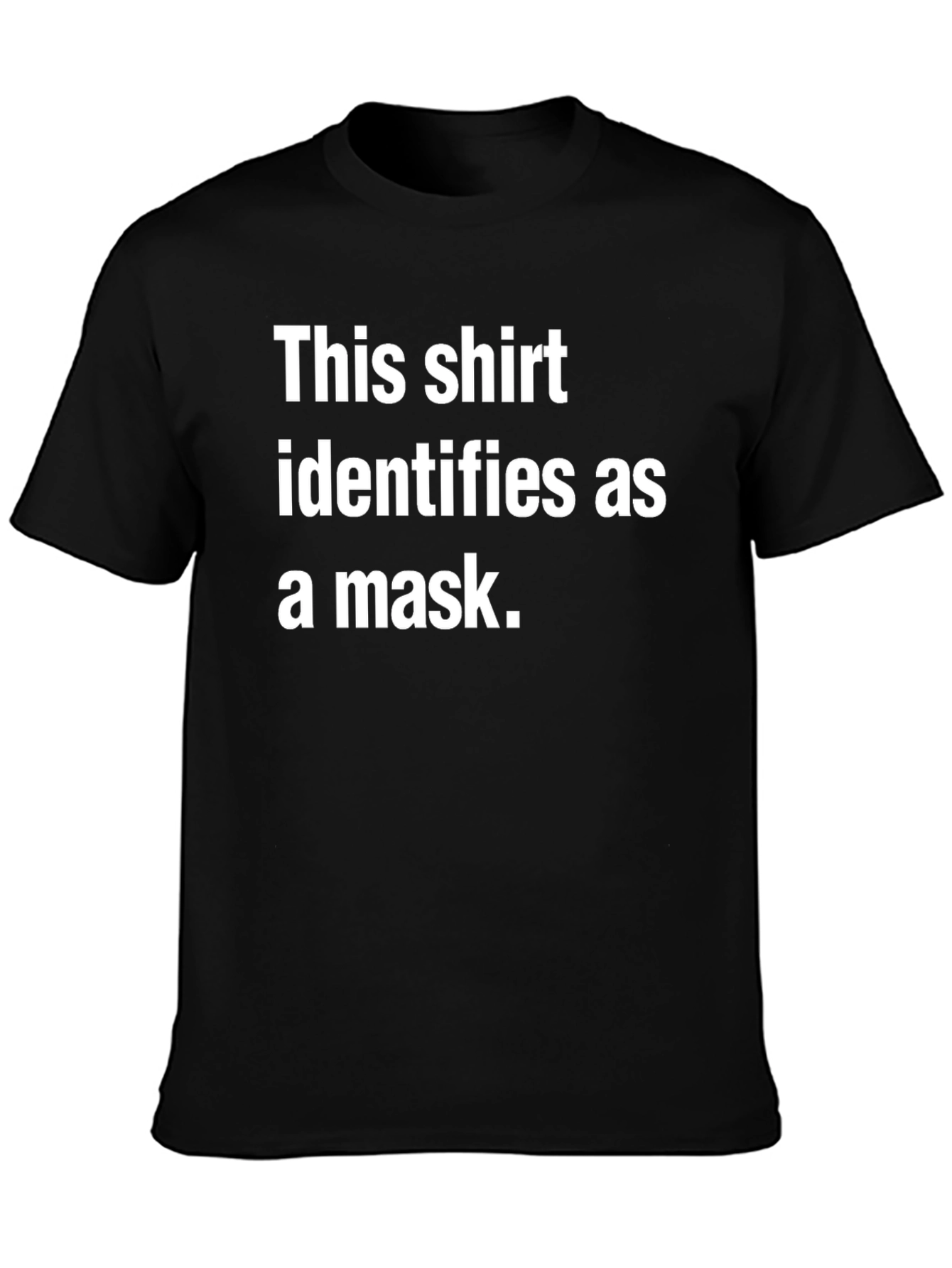 Funny Mask T-Shirt - Statement Tee