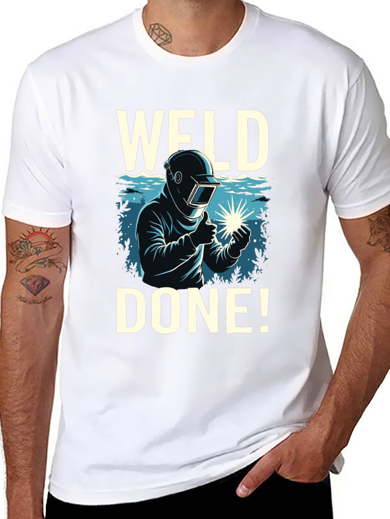 Weld Done T-Shirt - Funny Welder Tee