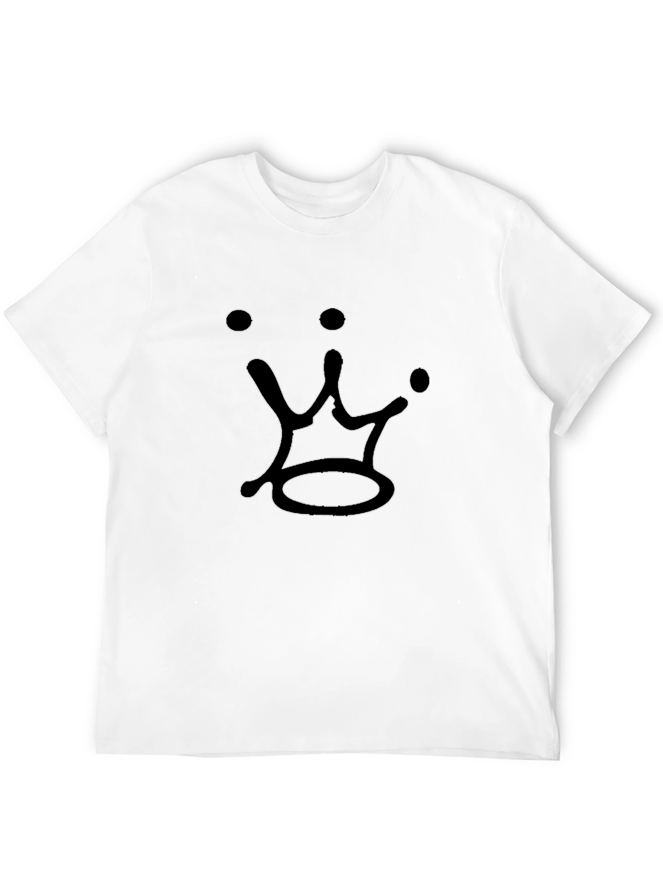 Crown Graphic Tee - Mens Black T-Shirt