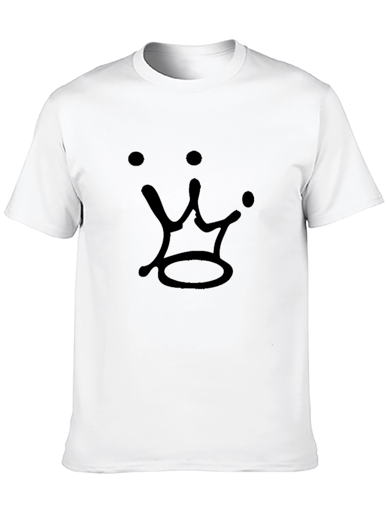 Crown Graphic Tee - Mens Black T-Shirt