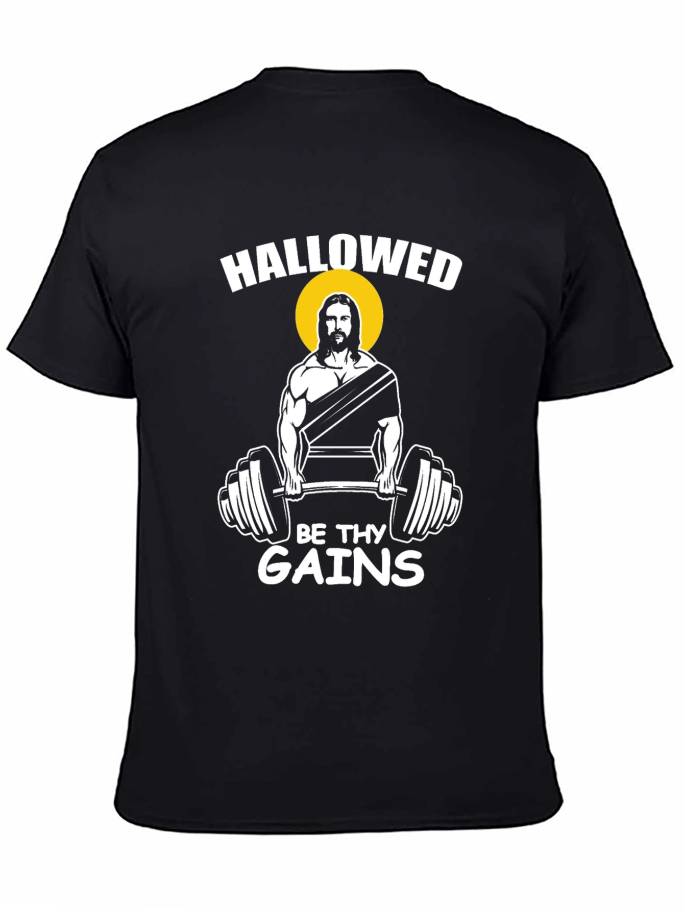 Hallowed Be Thy Gains Graphic Tee
