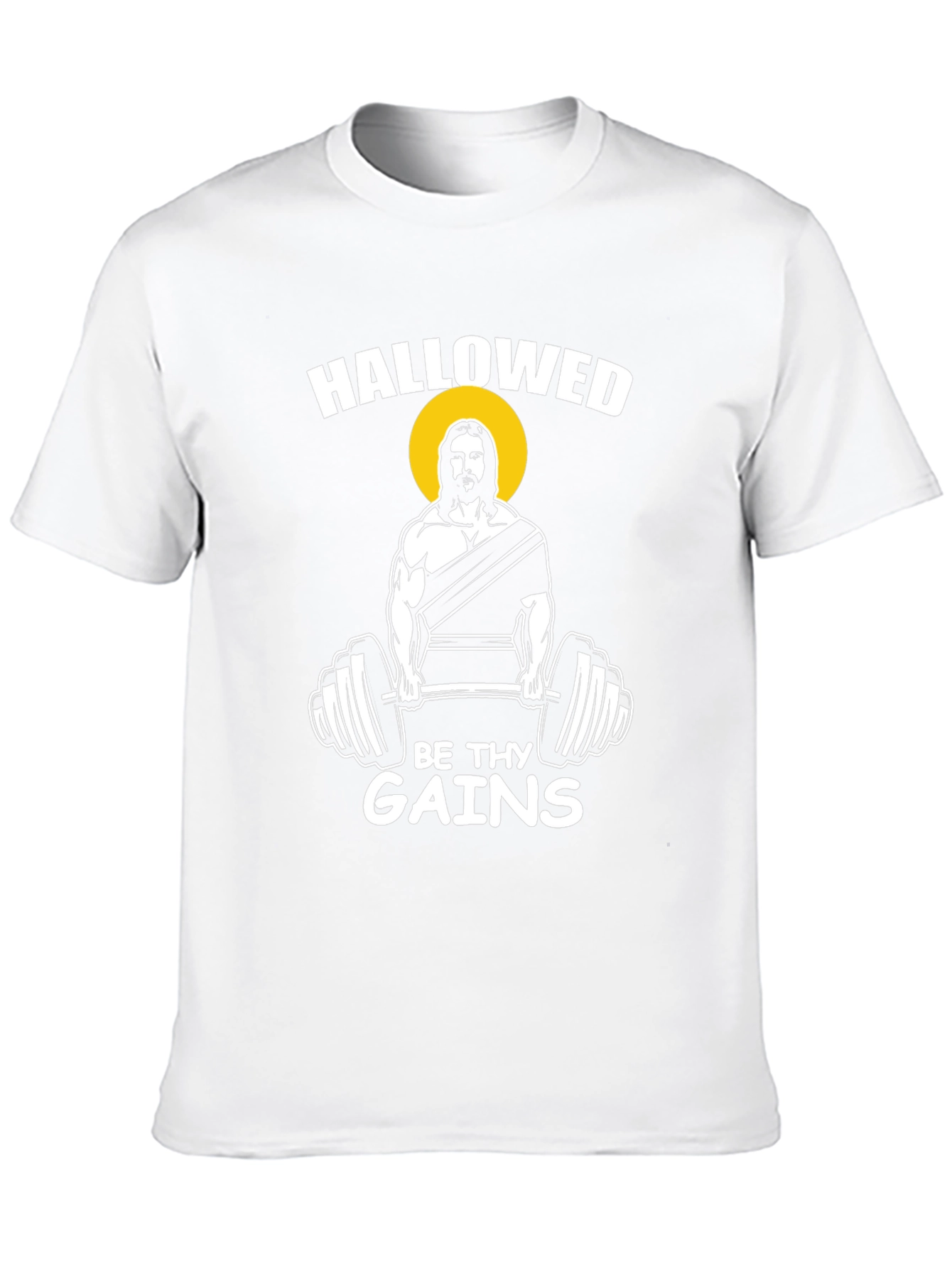 Hallowed Be Thy Gains Graphic Tee