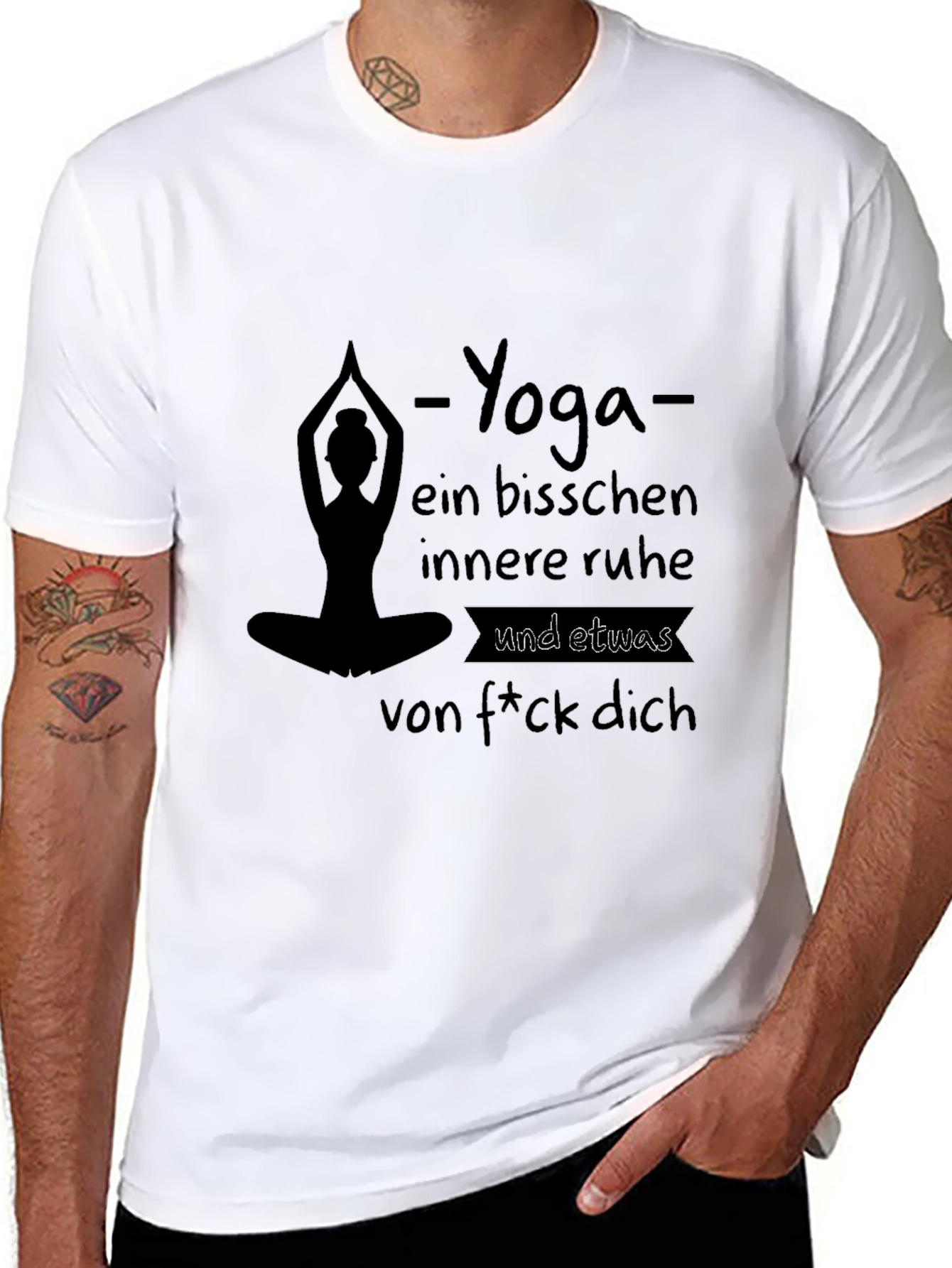 Yoga Inner Peace Graphic Tee