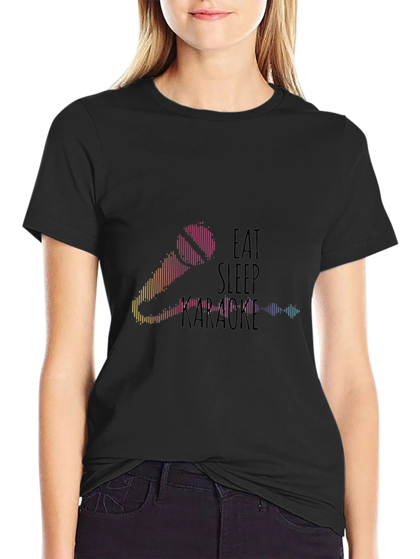 Eat Sleep Karaoke T-Shirt - Singer Life Tee
