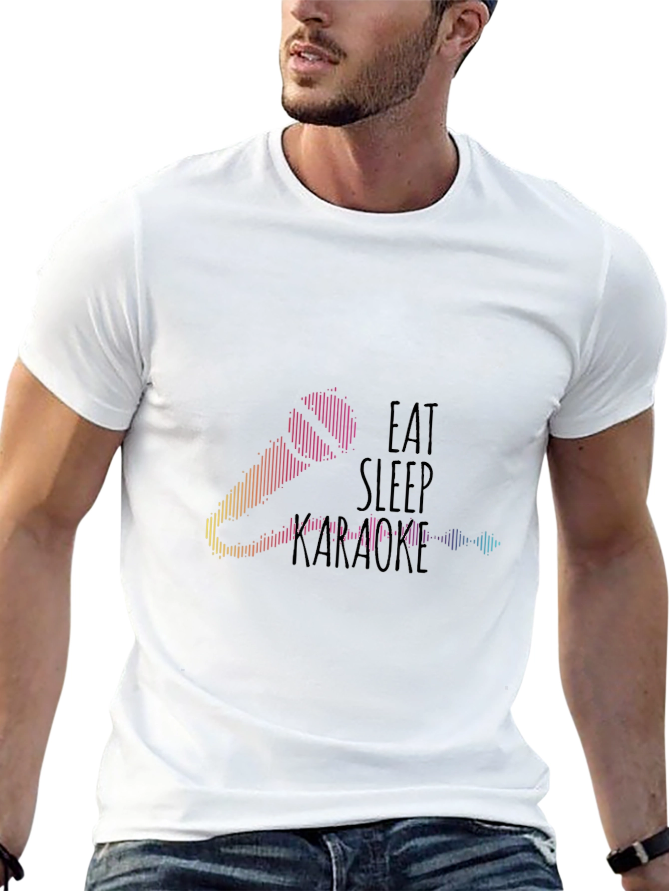 Eat Sleep Karaoke T-Shirt - Singer Life Tee