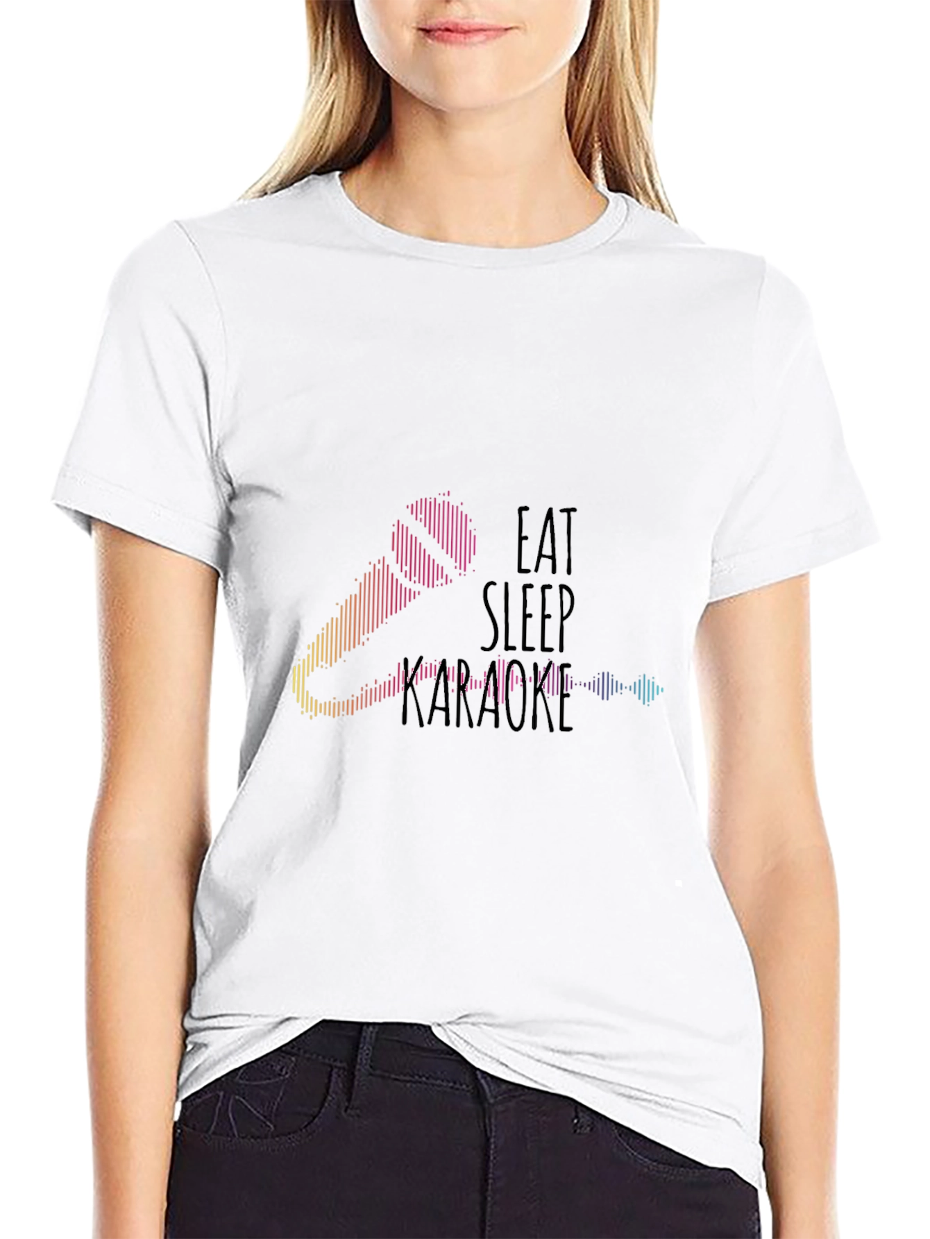 Eat Sleep Karaoke T-Shirt - Singer Life Tee