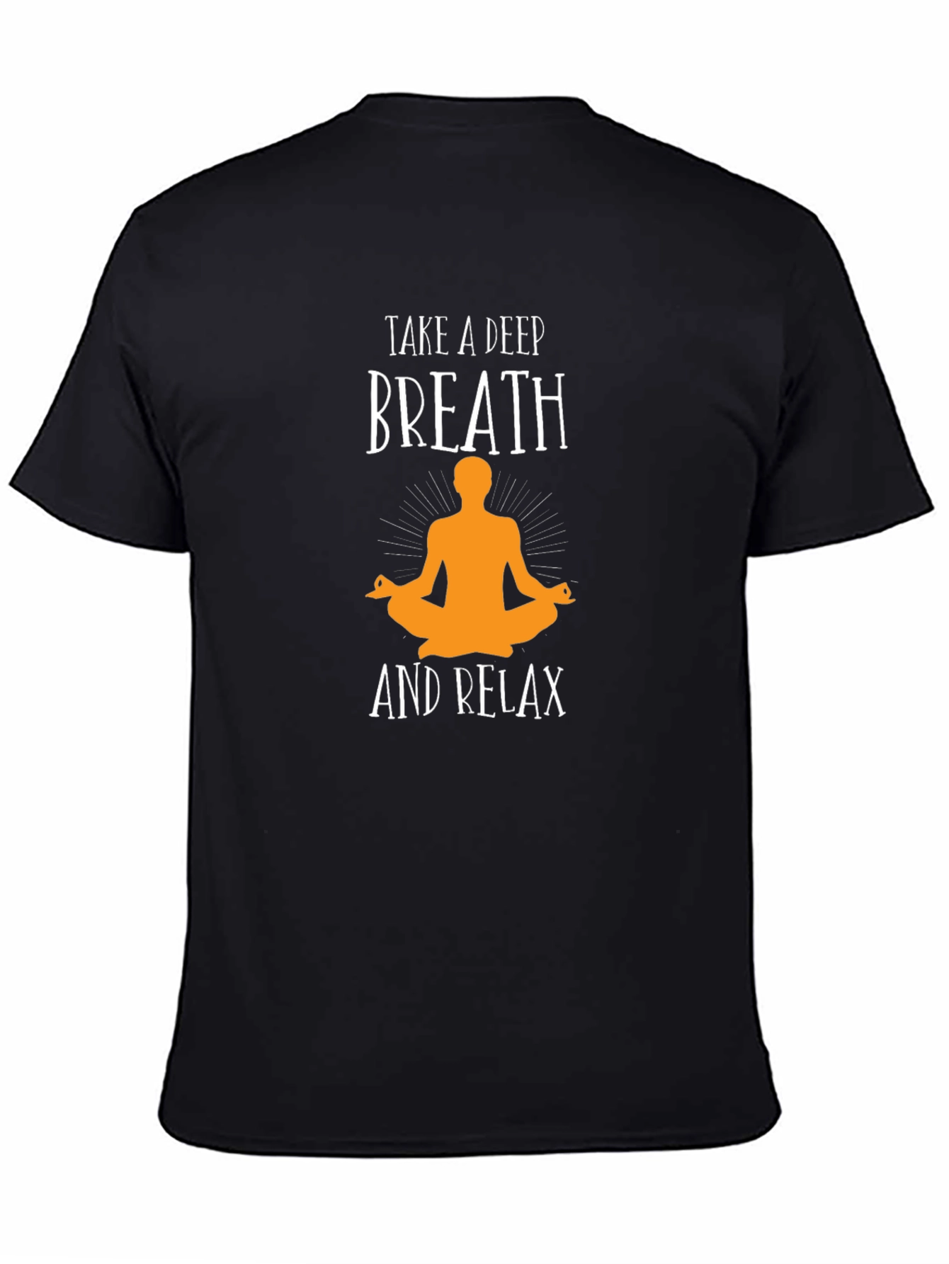 Relaxing Yoga T-Shirt - Take a Deep Breath