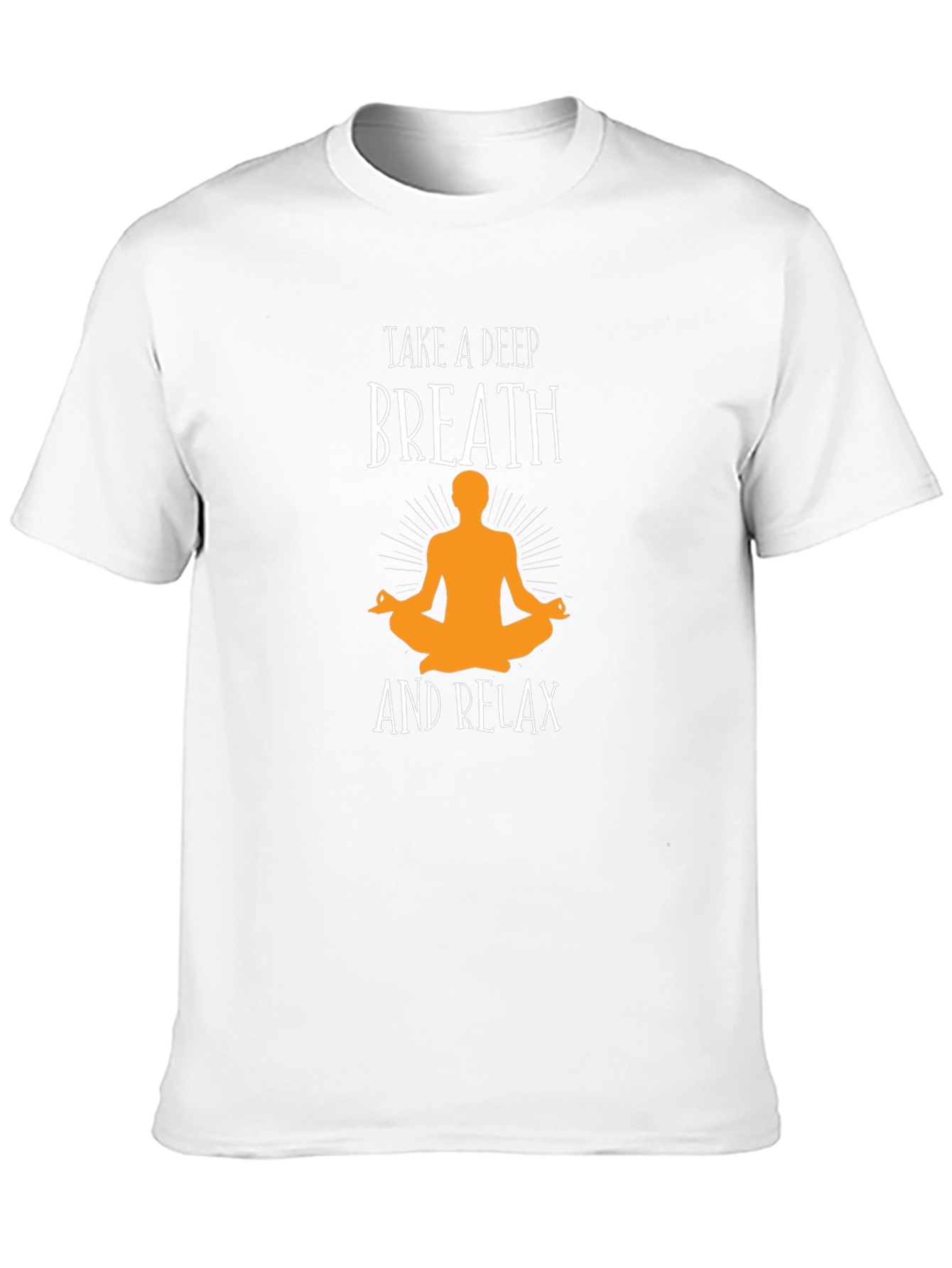 Relaxing Yoga T-Shirt - Take a Deep Breath