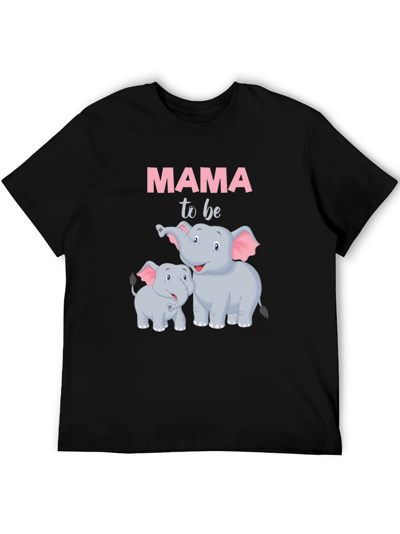 Mama To Be Elephant Graphic Tee