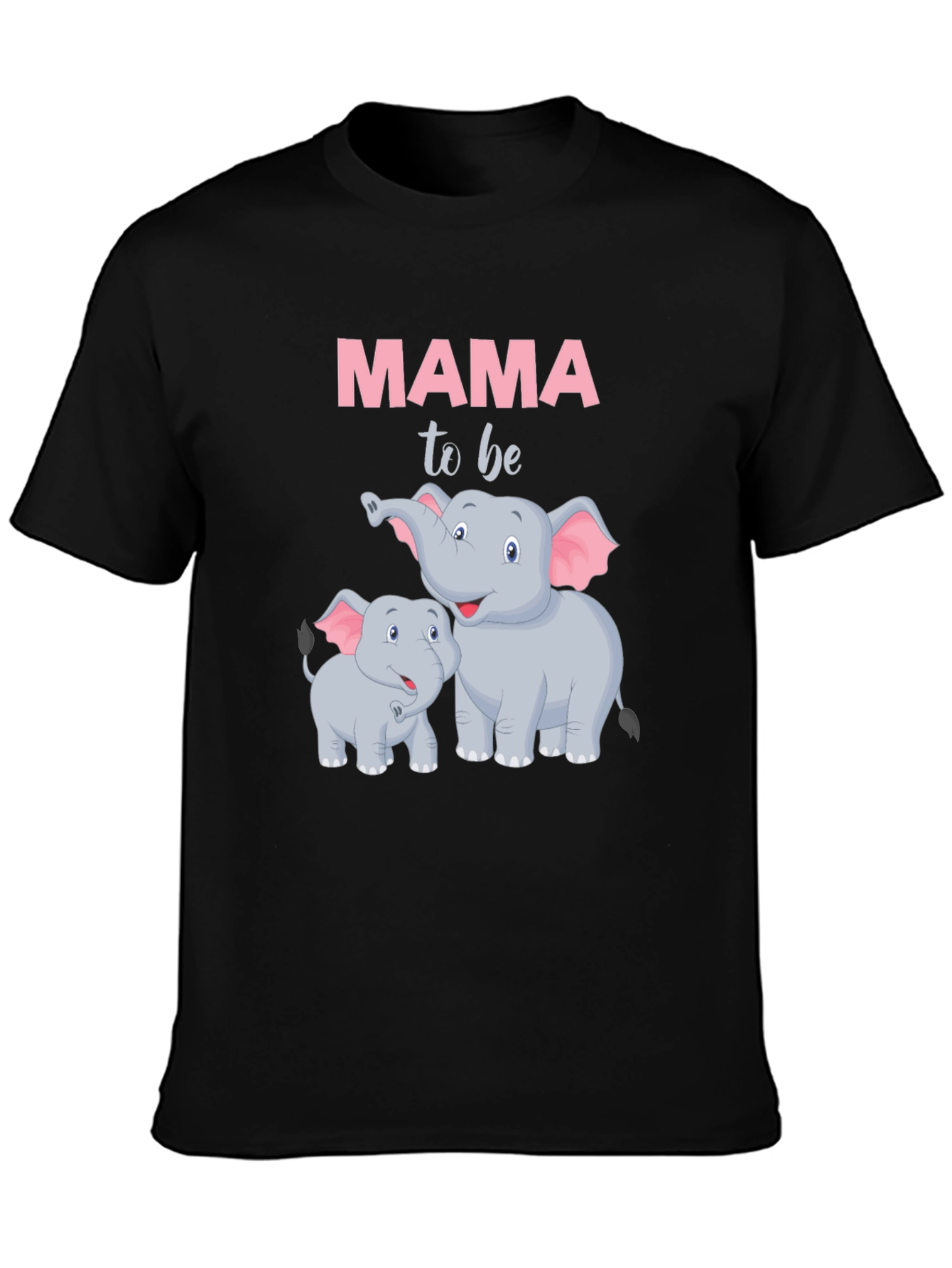 Mama To Be Elephant Graphic Tee