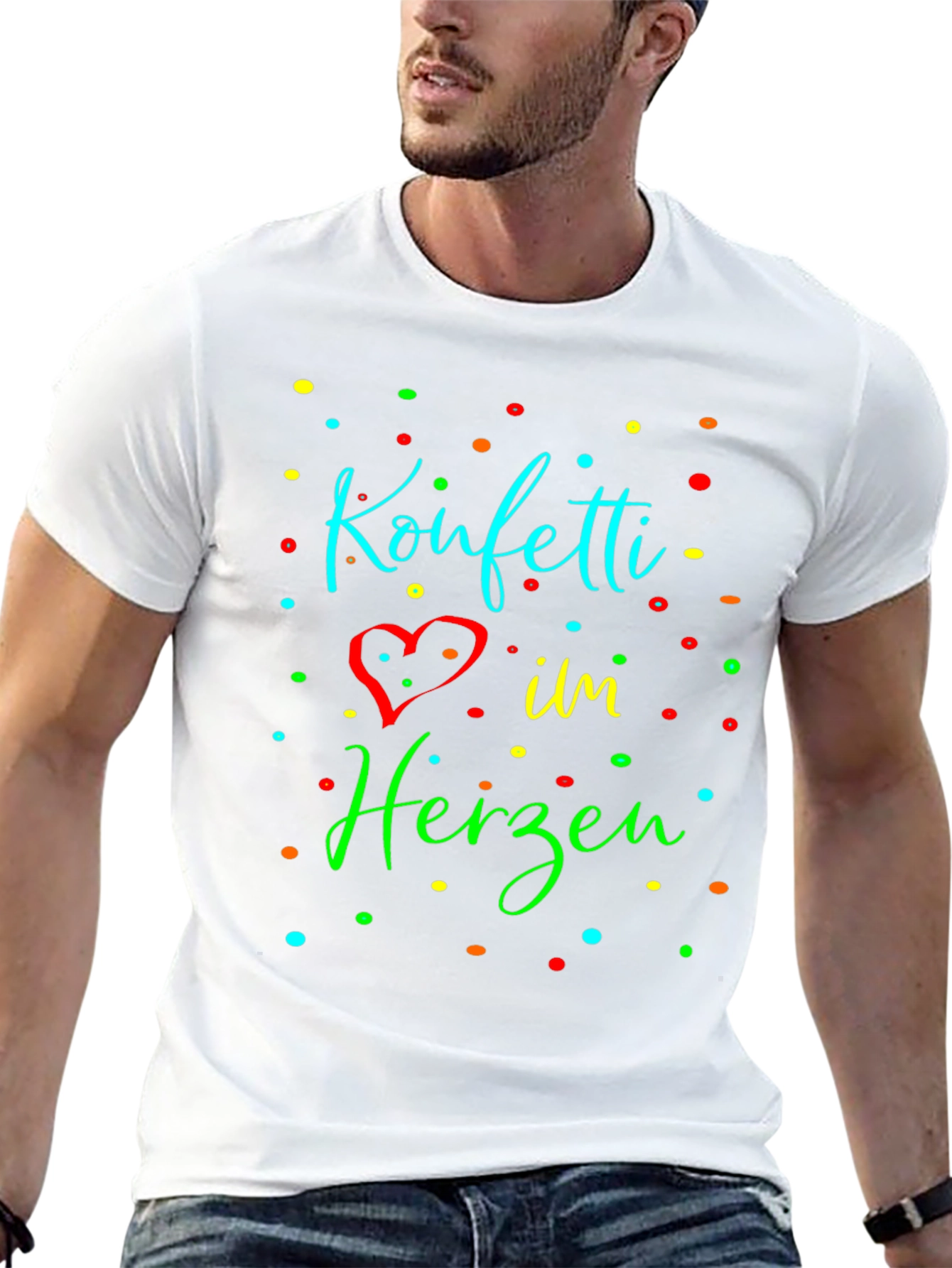 Konfetti Im Herzen Graphic Tee