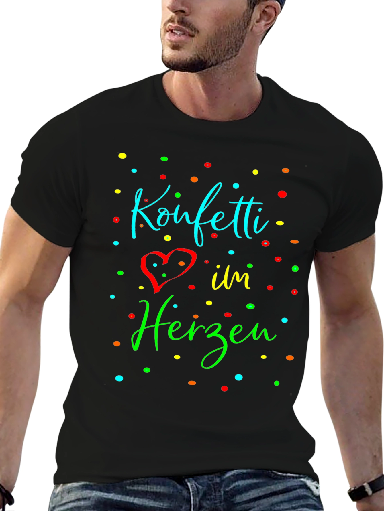 Konfetti Im Herzen Graphic Tee