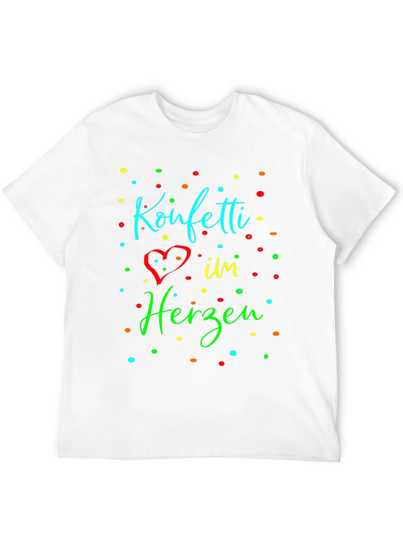 Konfetti Im Herzen Graphic Tee