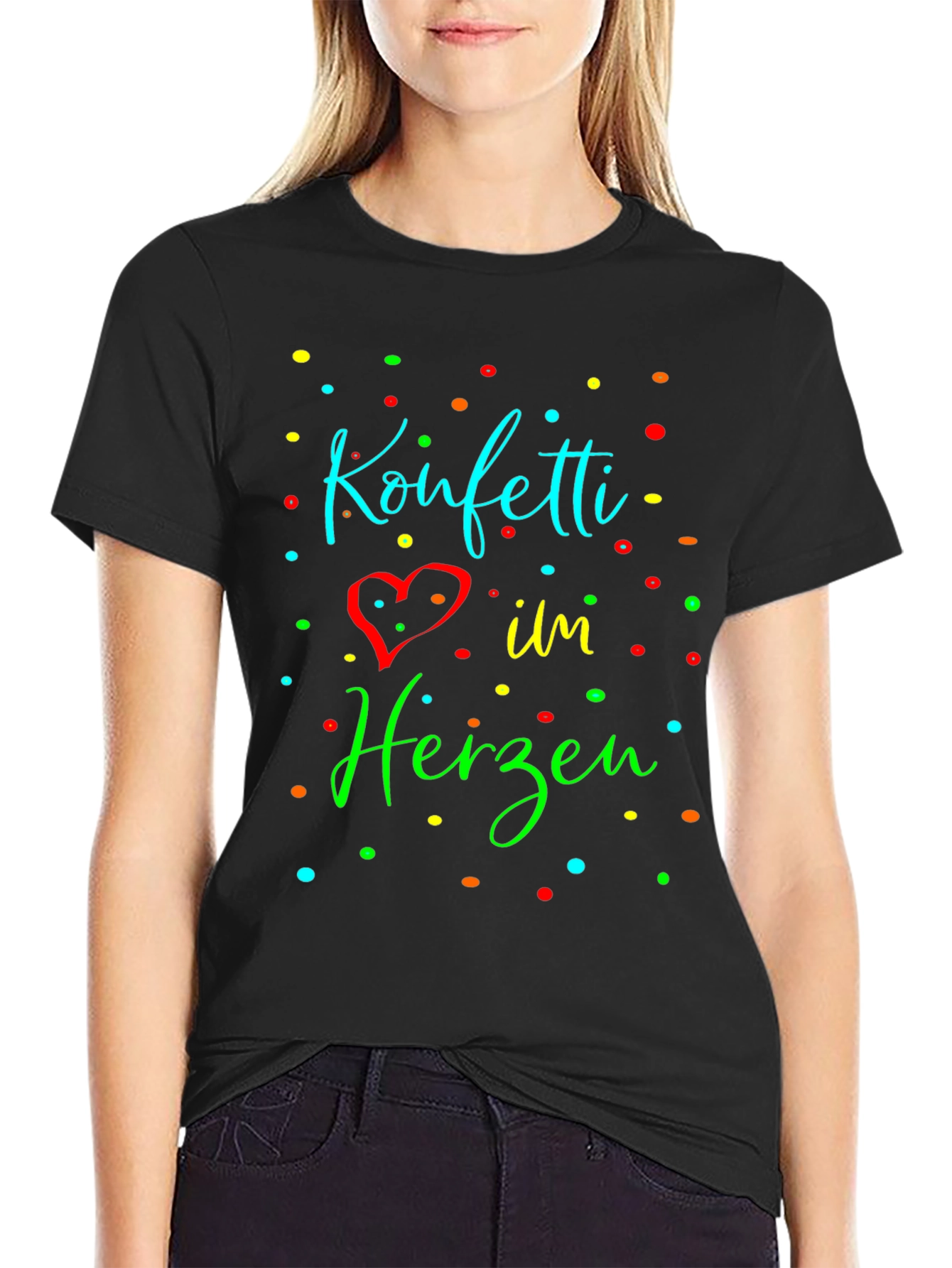 Konfetti Im Herzen Graphic Tee