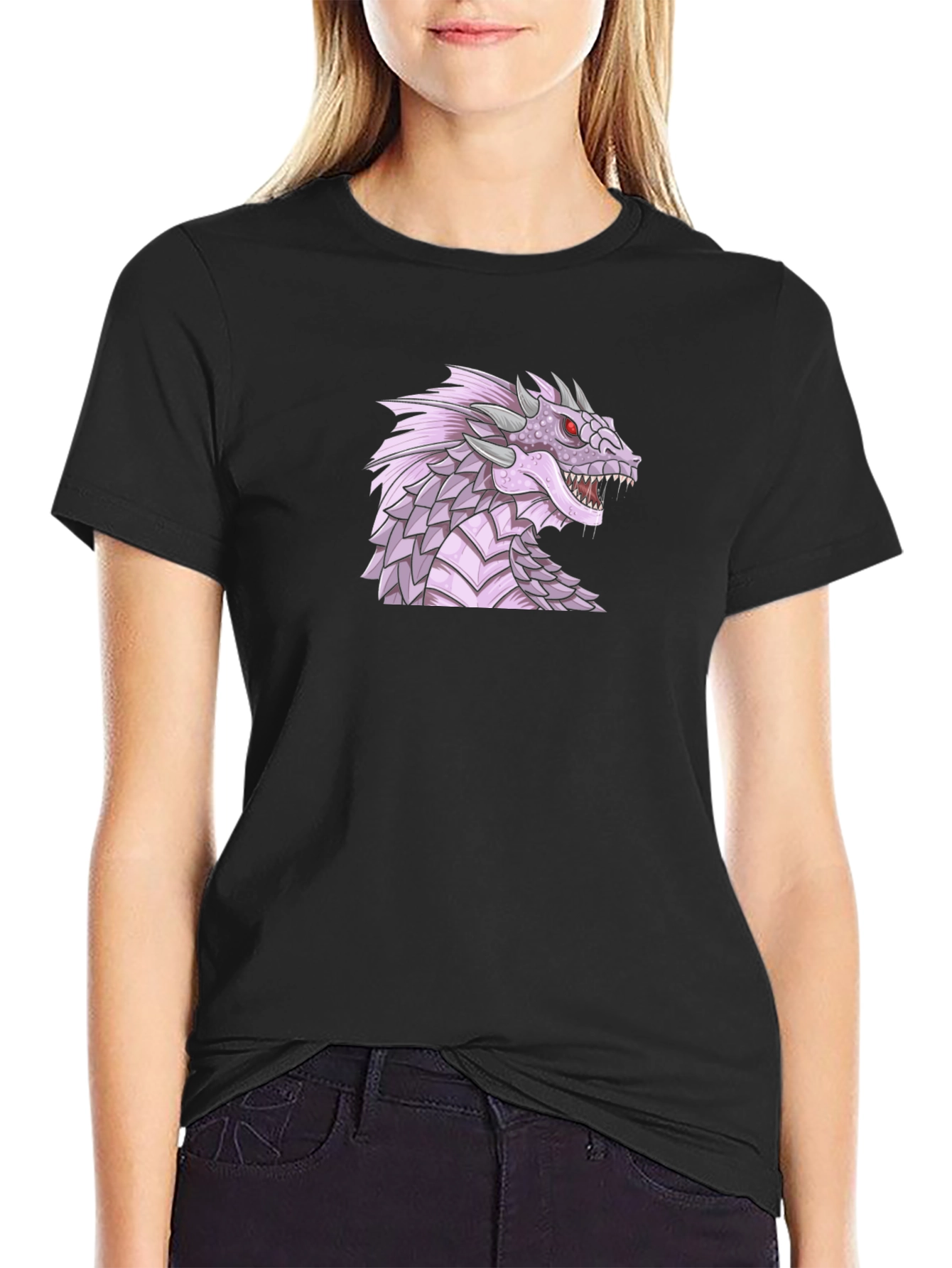 Dragon Graphic T-Shirt - Fierce Fantasy Tee