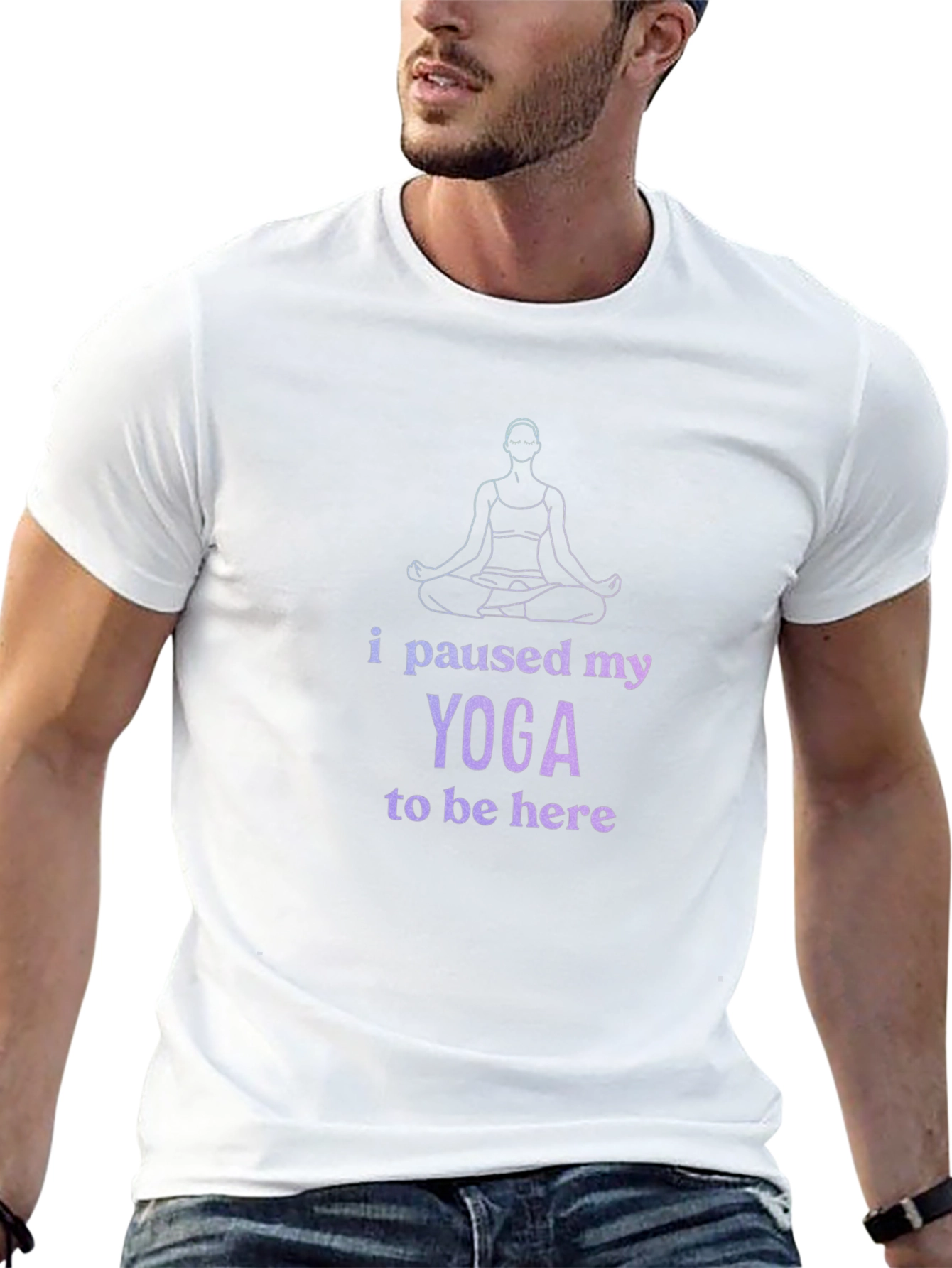 Yoga Break T-Shirt - Funny Slogan Tee
