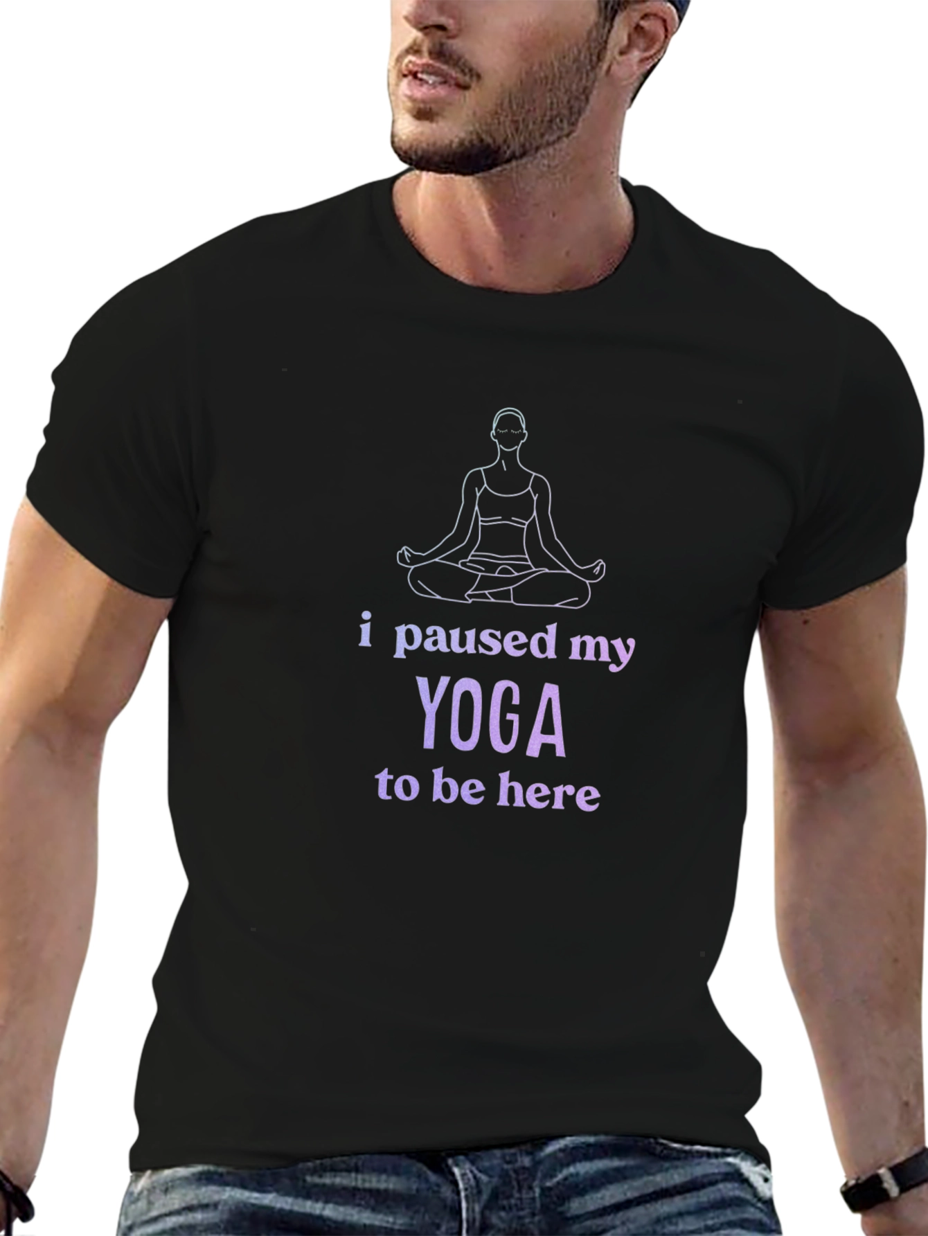 Yoga Break T-Shirt - Funny Slogan Tee